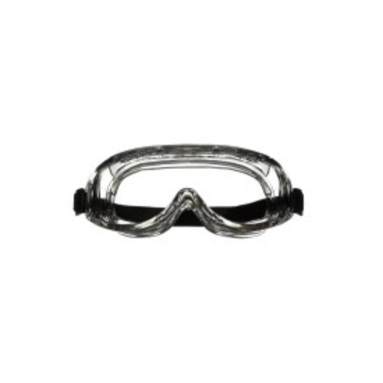 3M Chemical Splash Goggles Clear Lens Black Frame 1 pc
