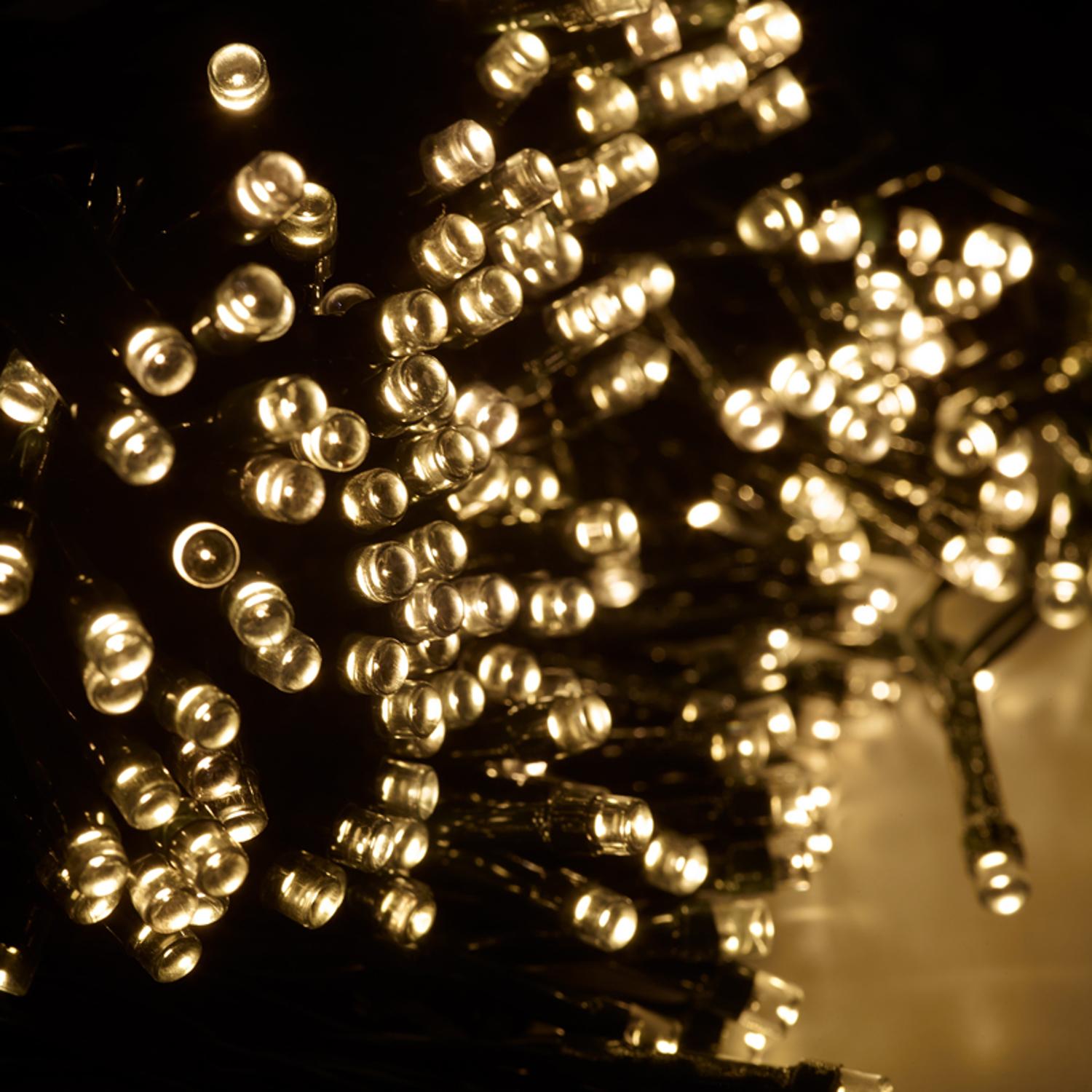 Celebrations LED Micro Warm White 400 ct String Christmas Lights 134 ft.