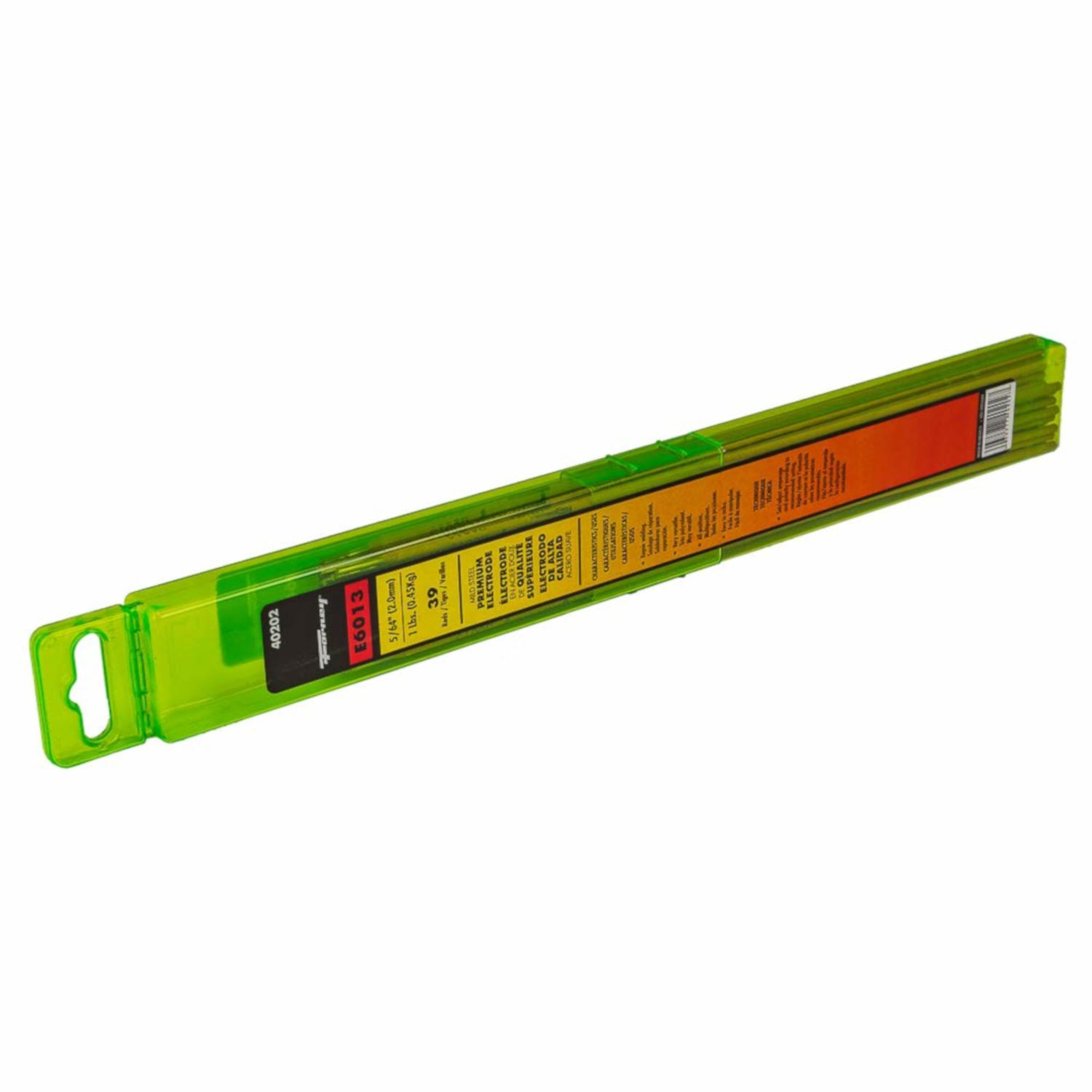 Forney 5/64 in. D X 15.2 in. L E6013 Mild Steel Welding Rods 83000 psi 1 lb 1 pk