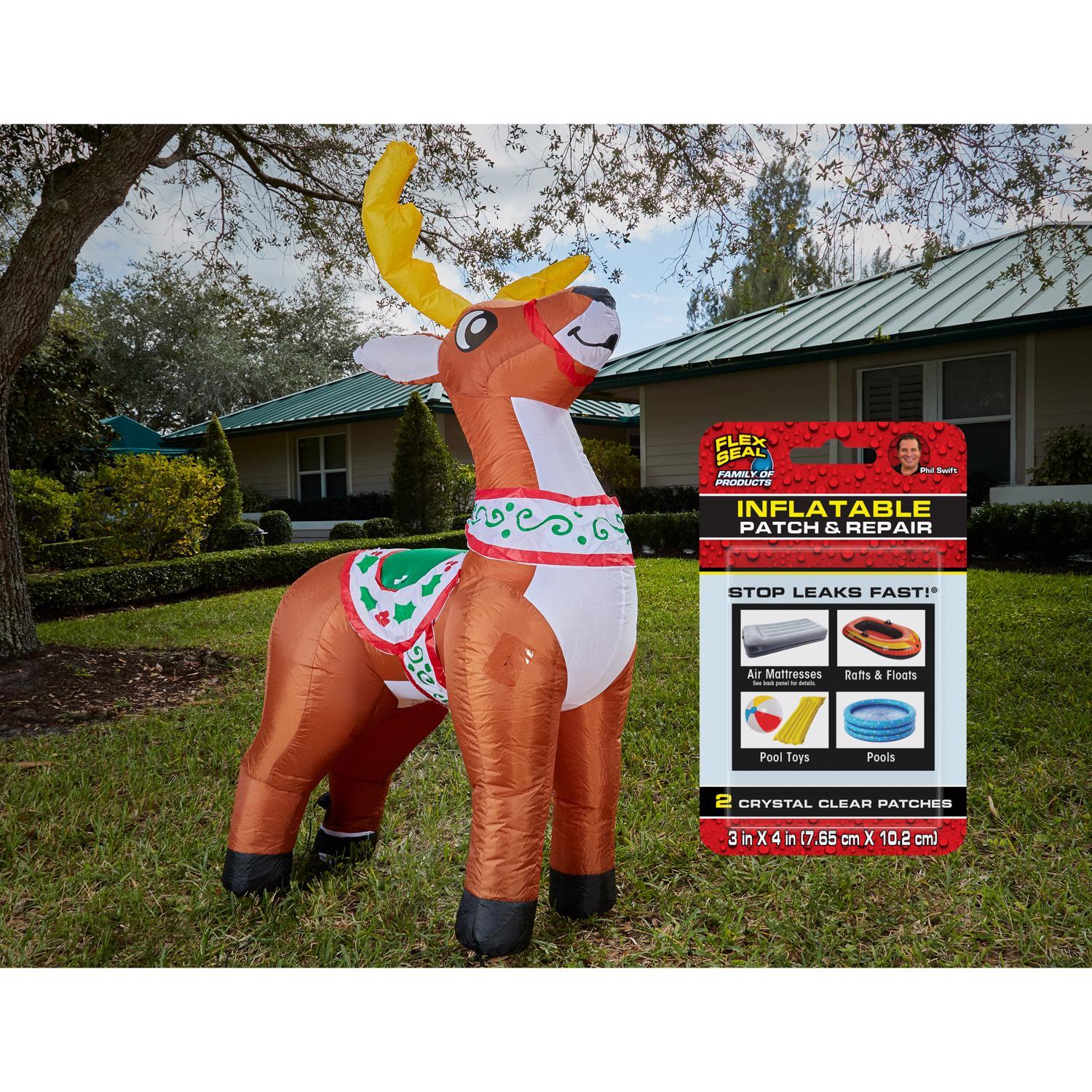 Flex Seal Family of Products Inflatable Patch & Repair 3 in. H X 4 in. L