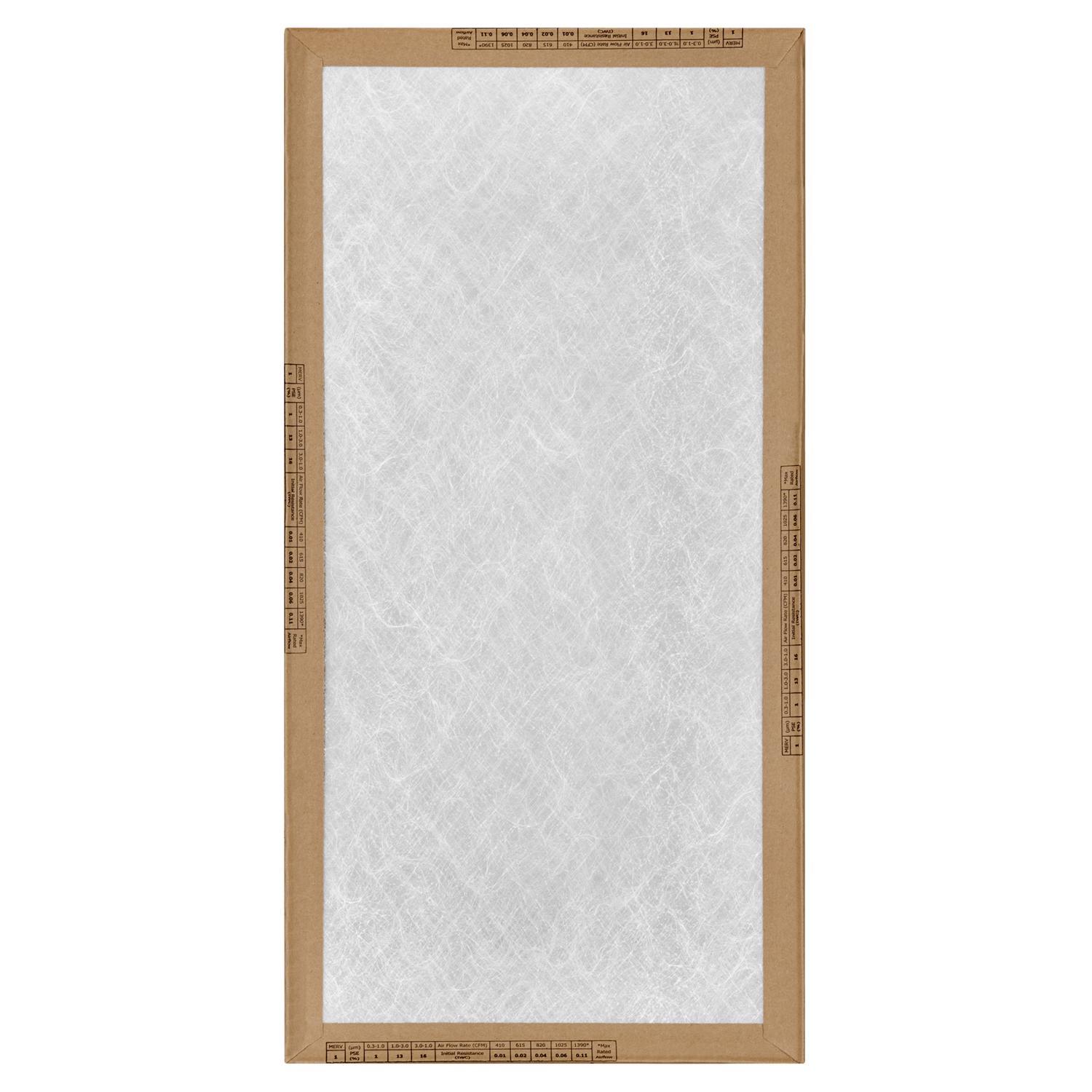 AAF Flanders EZ Flow II 12 in. W X 24 in. H X 1 in. D Fiberglass 1 MERV Air Filter 1 pk