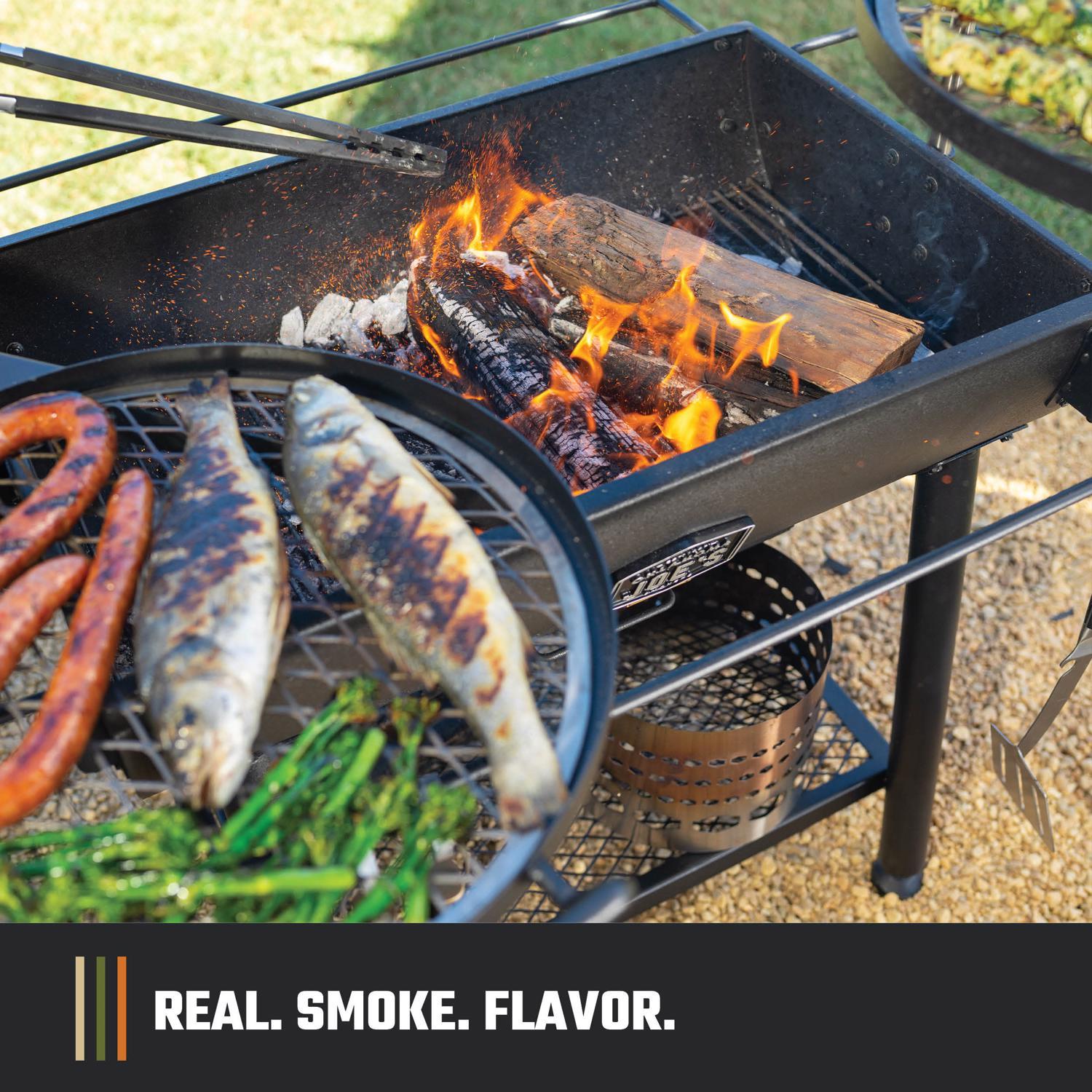 Oklahoma Joe's 19 in. Firecraft Charcoal Grill Black