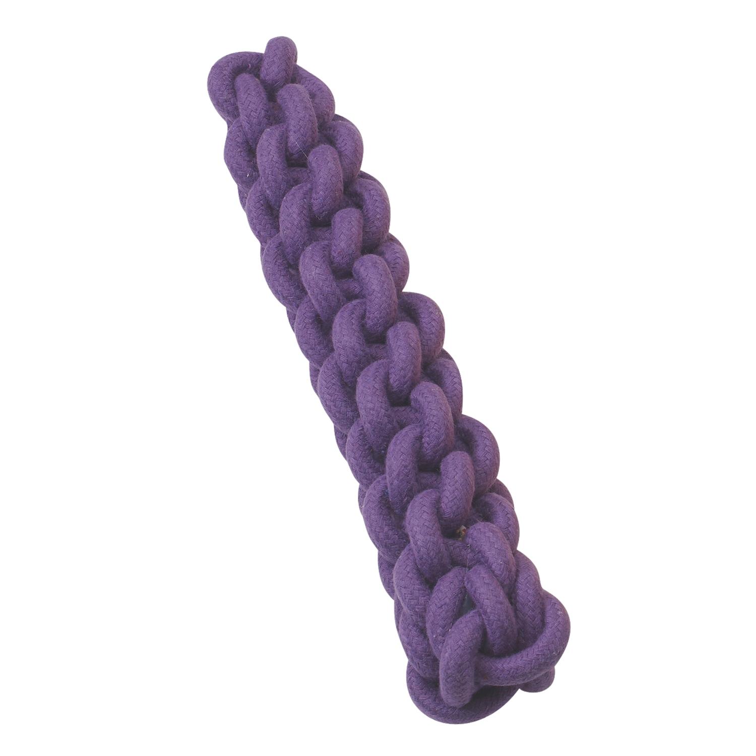 Spot For Dog Assorted Rope/Rubber Knotical Tuff Stick