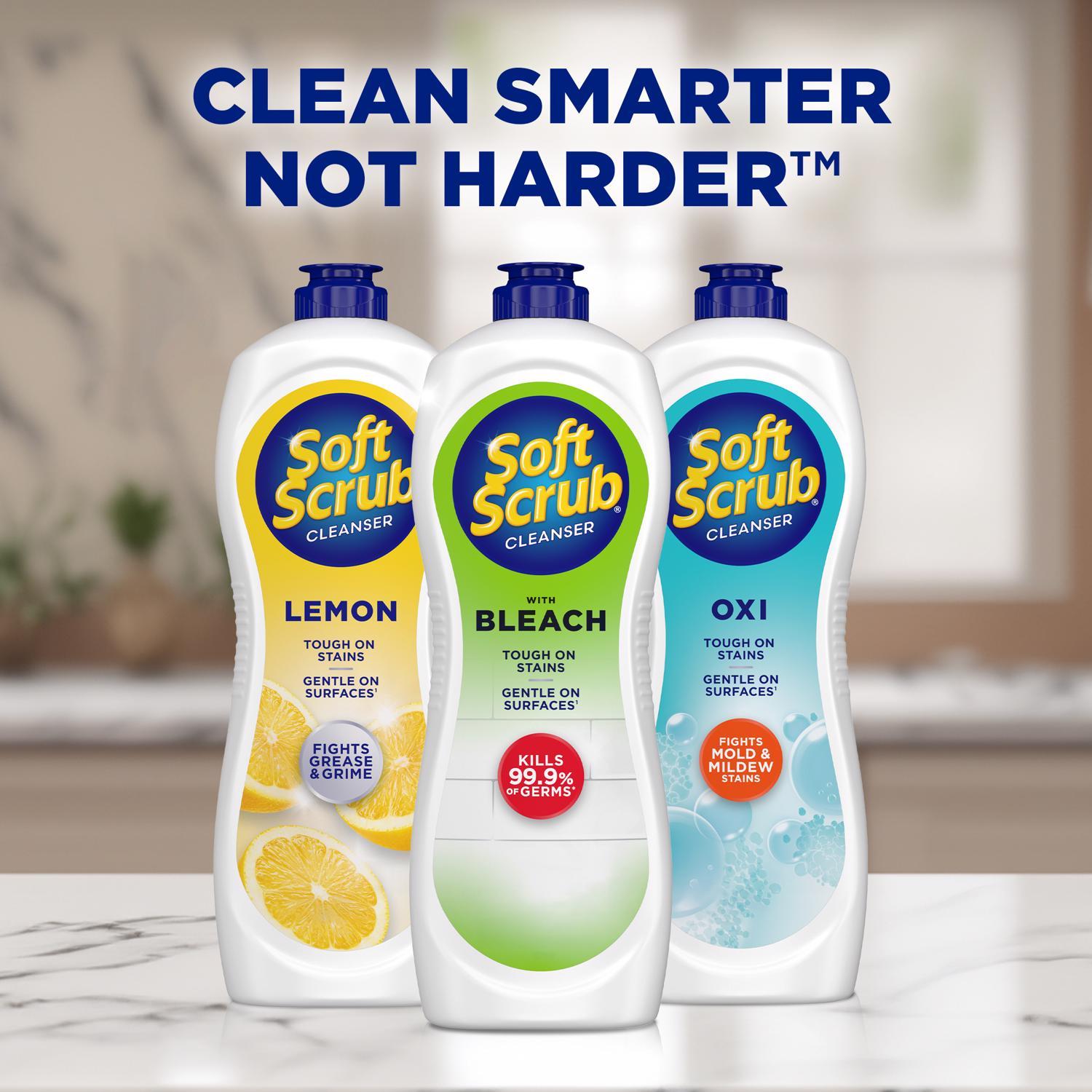 Soft Scrub No Scent Heavy Duty Cleaner 24 oz Cream