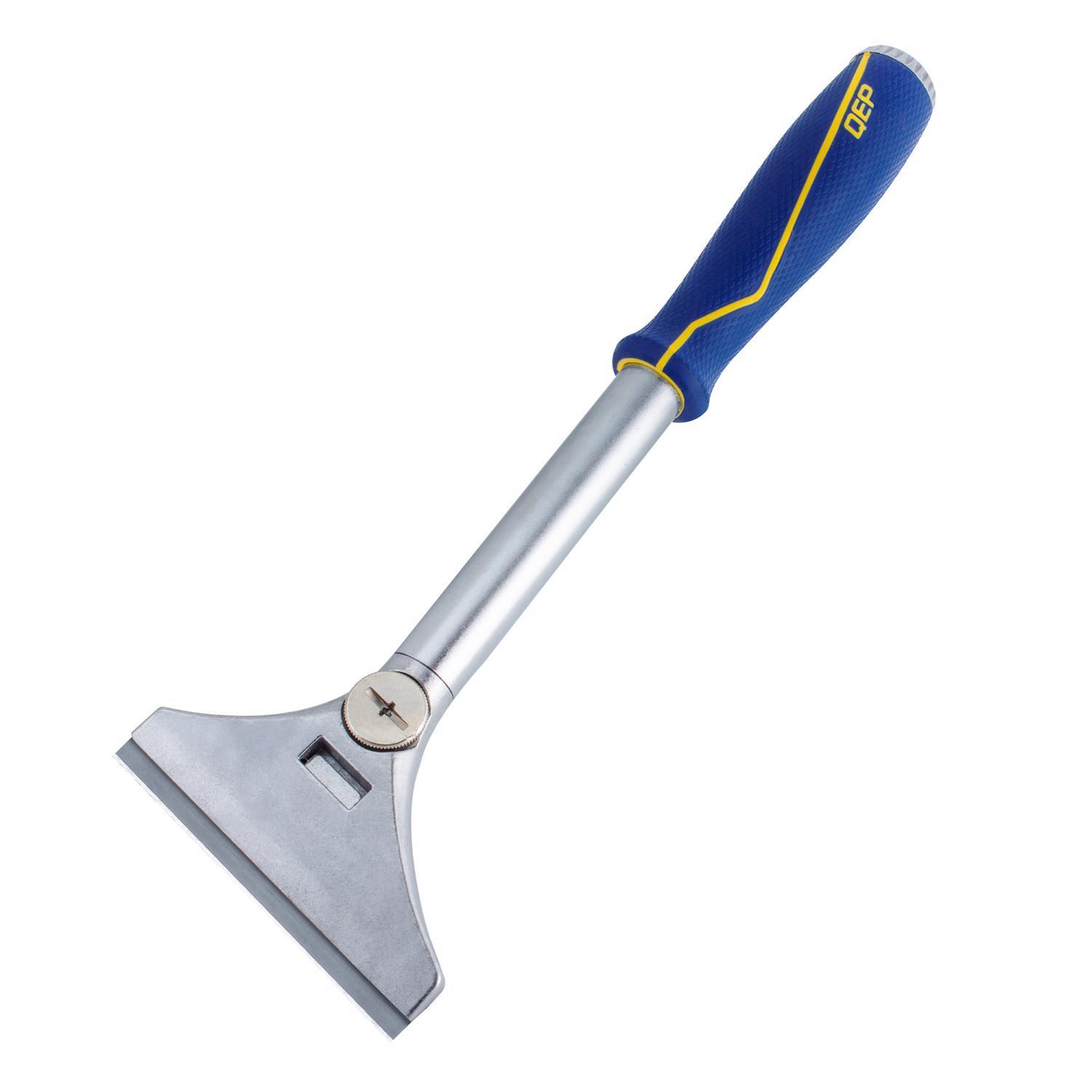 QEP 12 in. H X 4 in. W X 1.4 in. L Metal Razor Scraper 1 pk
