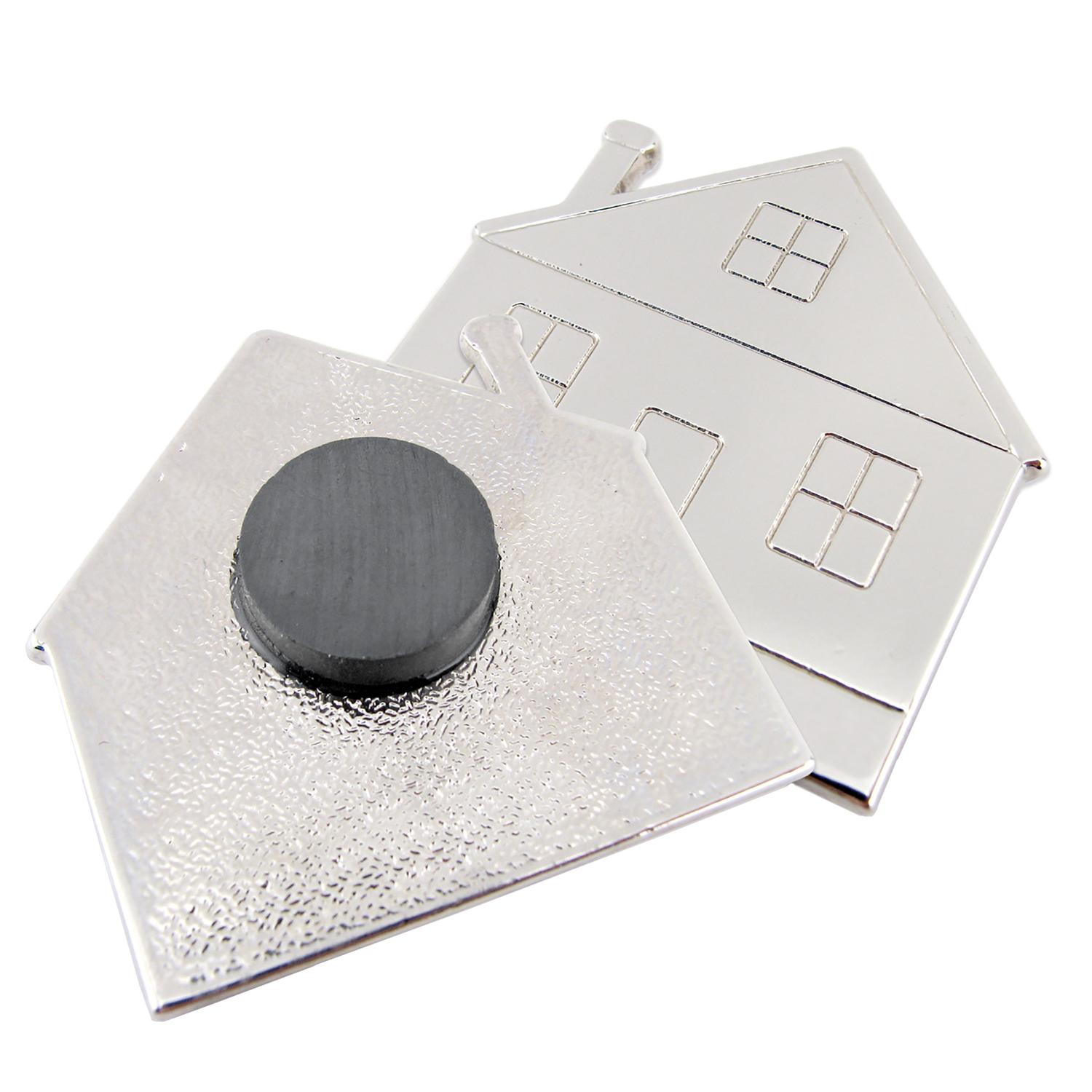 Magnet Source.156 in. L X.97 in. W Black Disc Magnets 0.8 lb. pull 6 pc