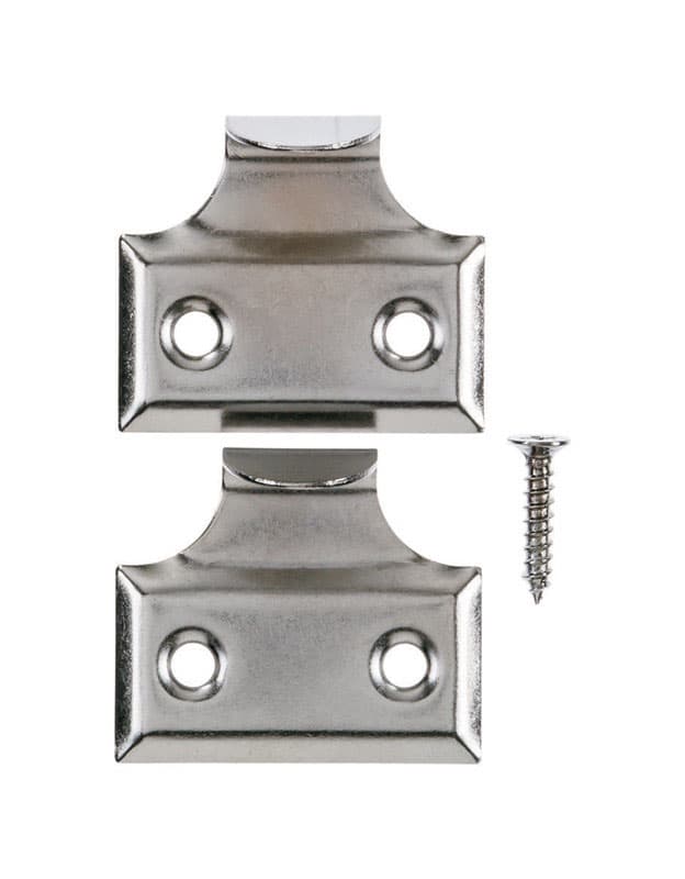 Ace 1.5in. L Chrome Chrome Universal Hook Sash Lift 2 Pack