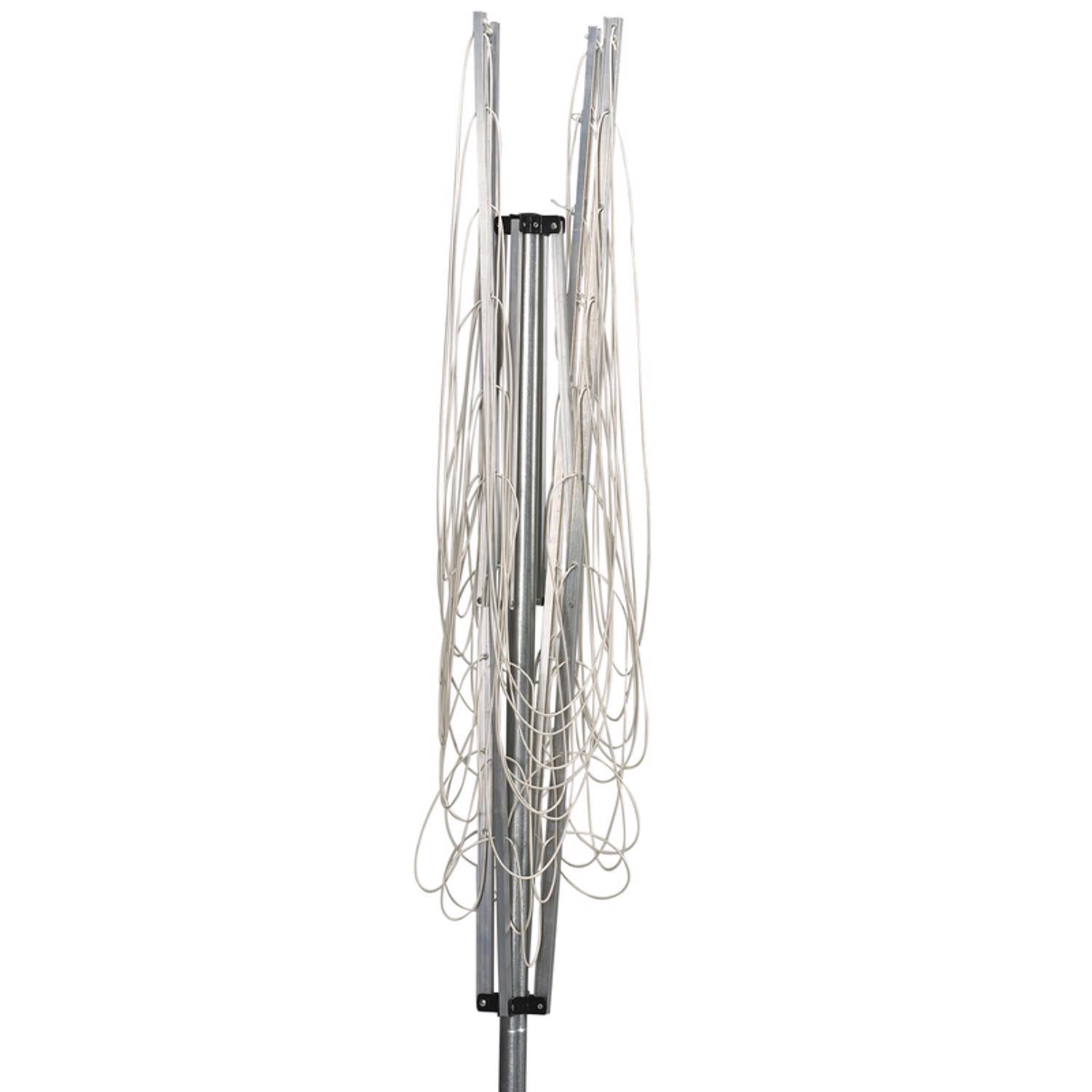 Household Essentials 72 in. H X 73 in. W X 73 in. D Aluminum Clothes Drying Rack