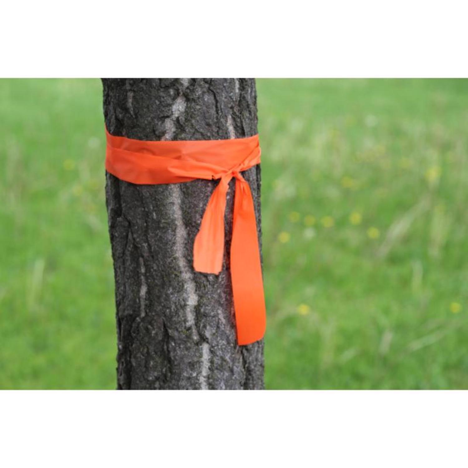C.H. Hanson 150 ft. L X 1.2 in. W PVC Flagging Tape Fluorescent Orange