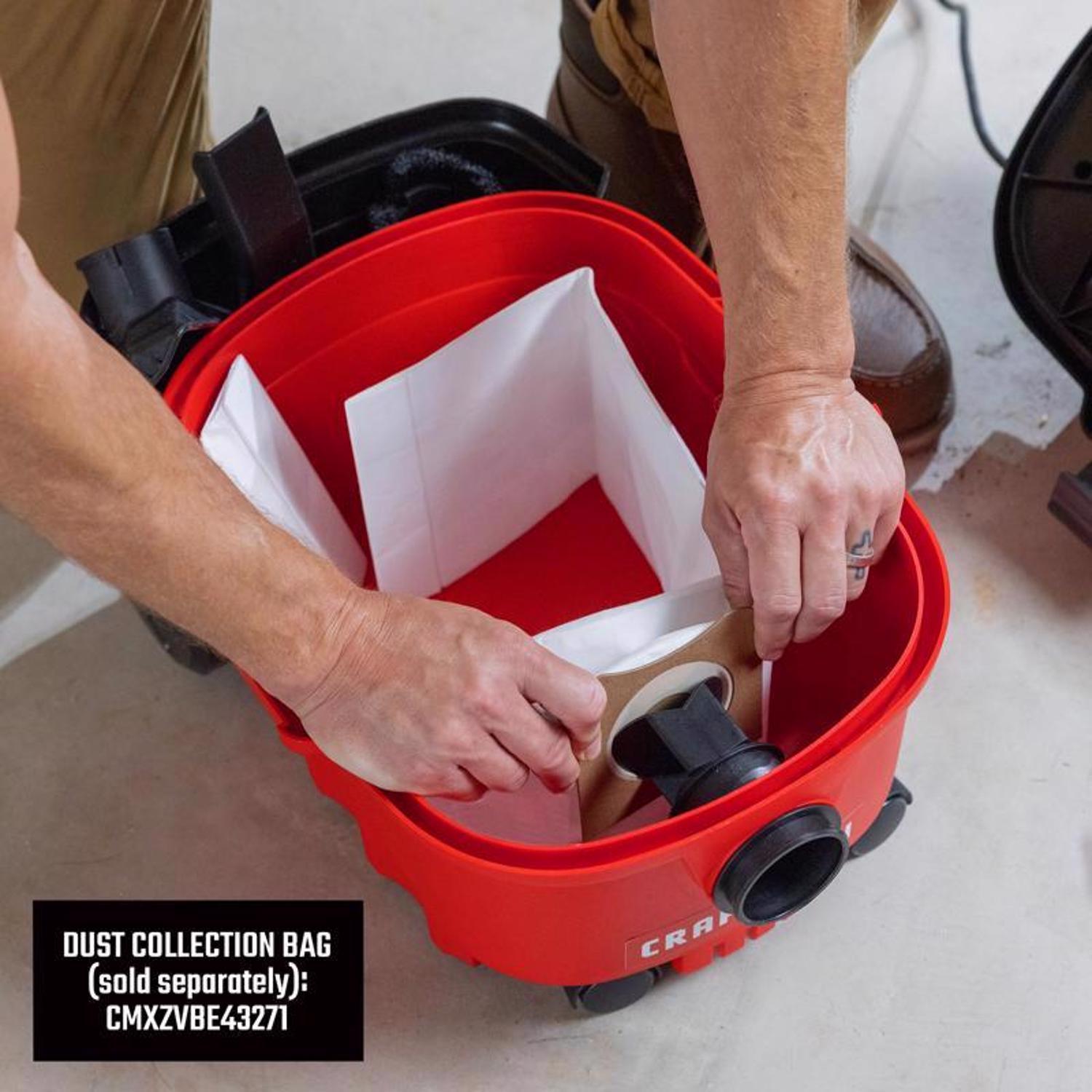 Craftsman 4 gal Corded Wet/Dry Vacuum Tool Only 120 V 5 HP