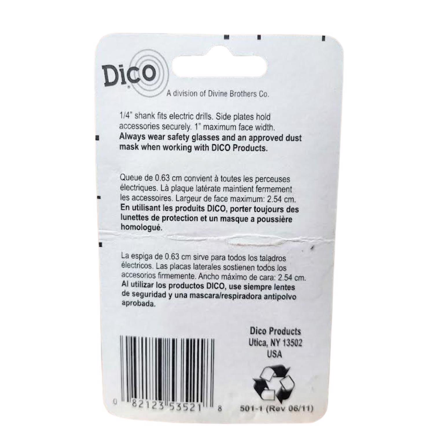 Dico 1/4 in. X 3 in. L Round Arbor Adapter 1/4 in. Round 1 pc