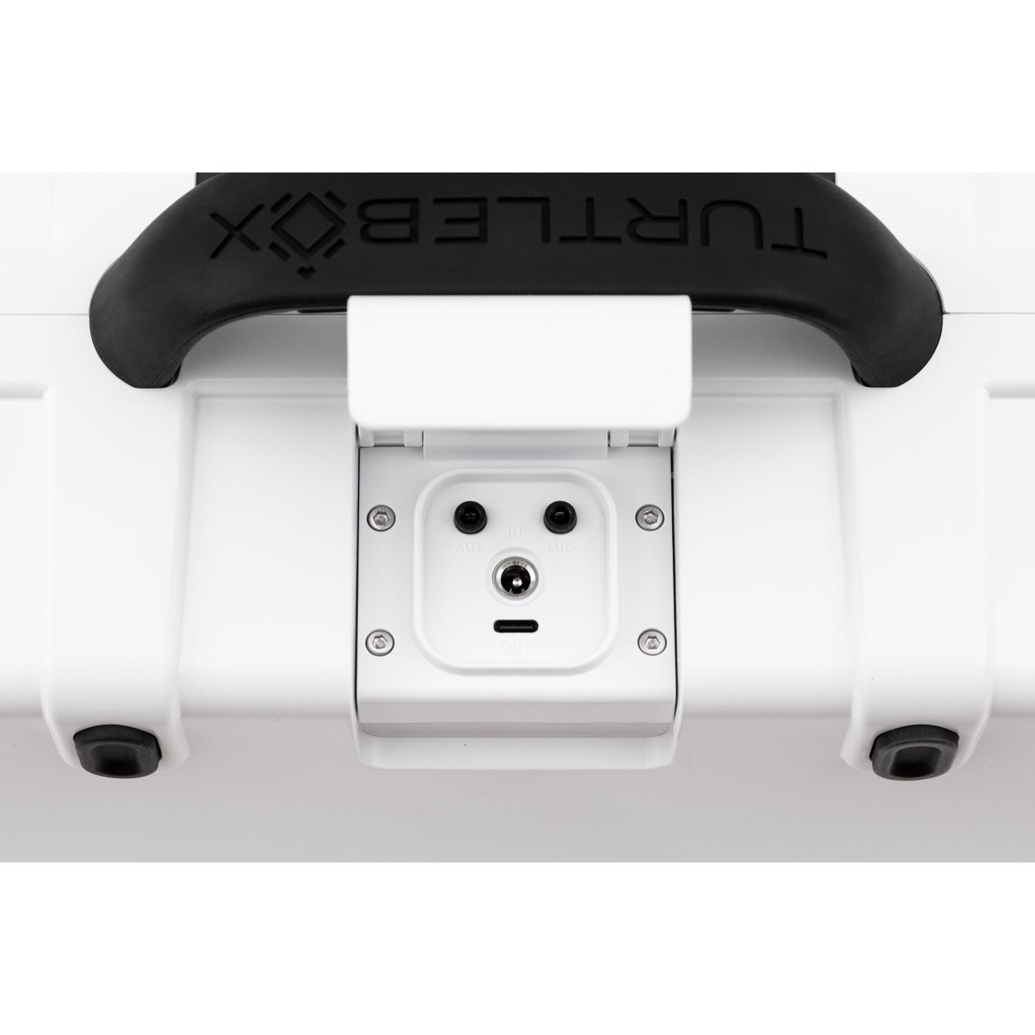 Turtlebox Gen3 Original White Wireless Bluetooth Speaker