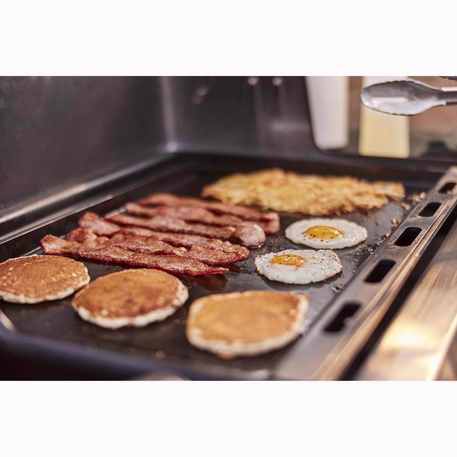 Weber Large Spirit/Searwood Rust Resistant Griddle Insert 22.7 in. L X 17.3 in. W 1 pk