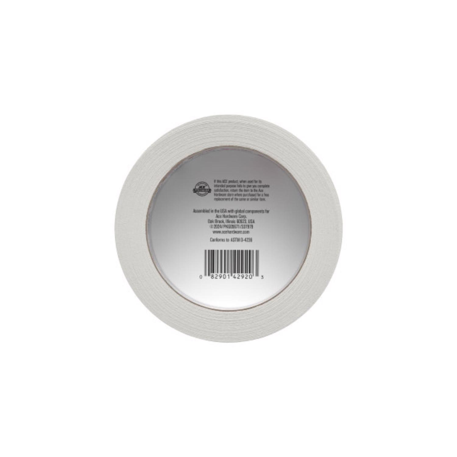 Ace 1.88 in. W X 20 yd L White Solid Duct Tape