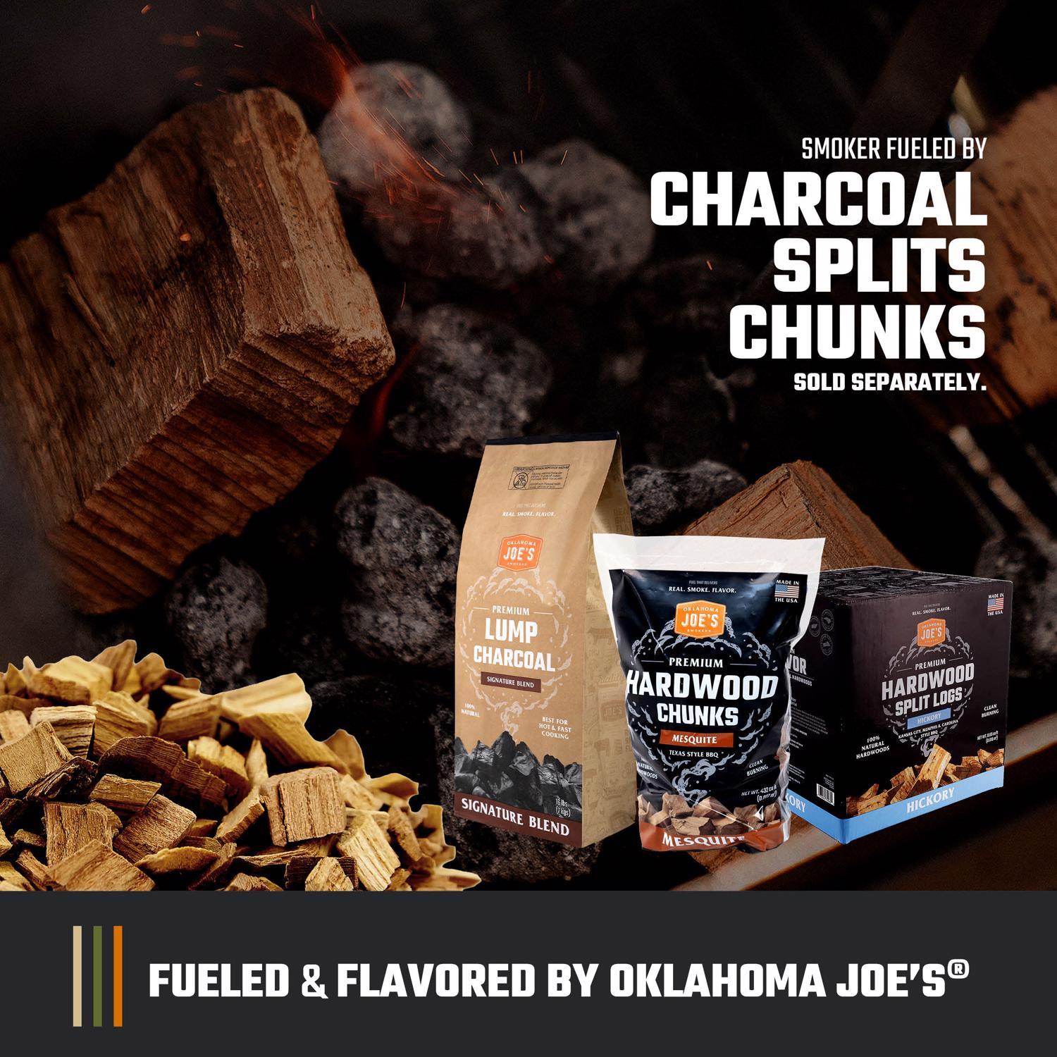 Oklahoma Joe's Highland Charcoal/Wood Offset Smoker Black