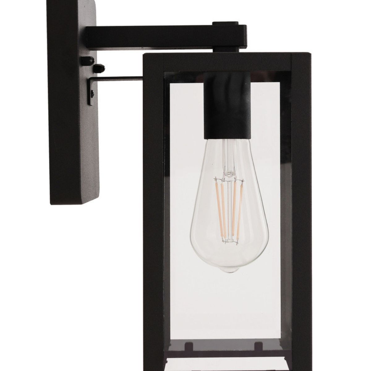 Craftmade Harris 1 Light 12.13 in. Outdoor Lantern in Textured Black