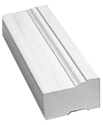 Brick Moulding Vinyl 17' 1-1/4