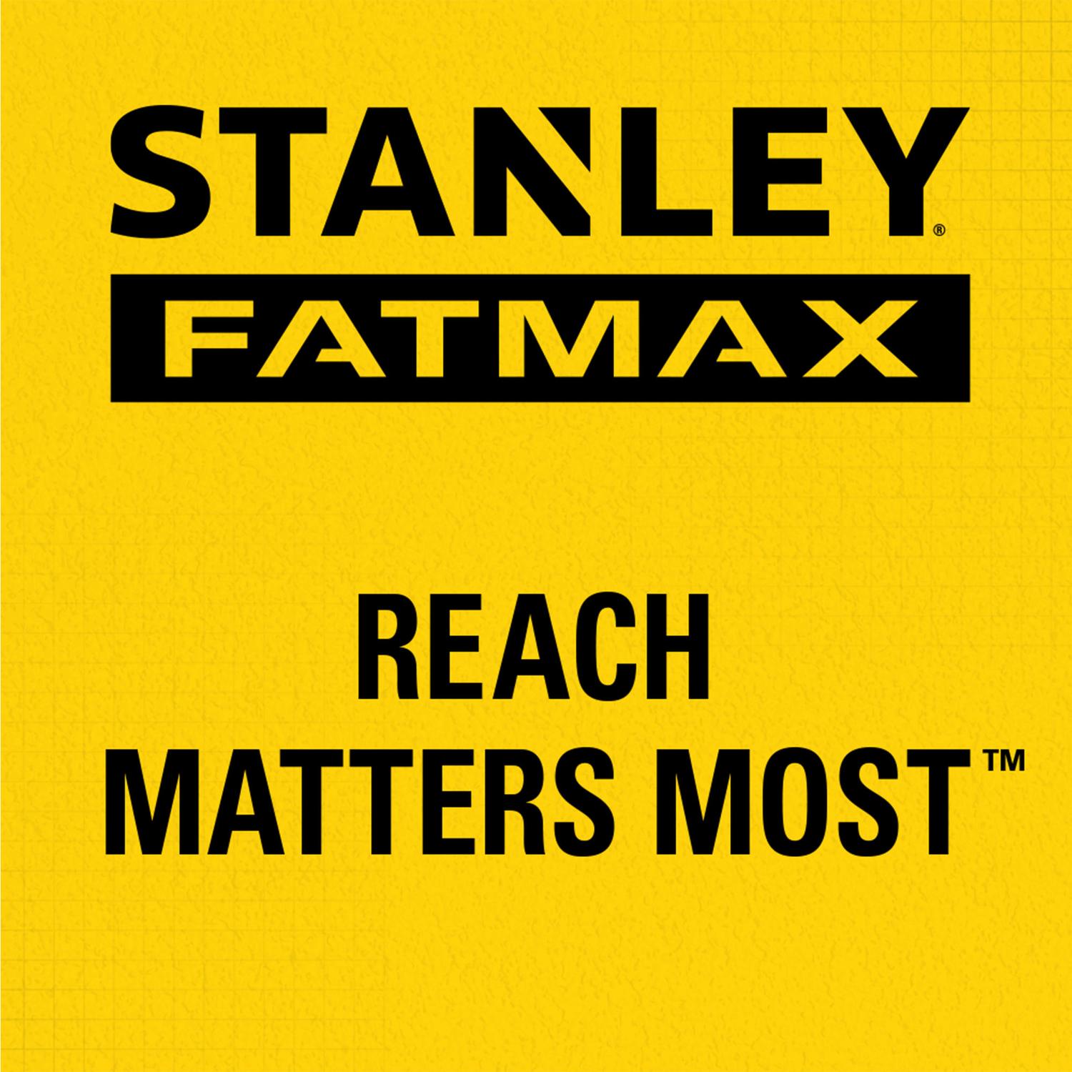 Stanley FatMax 30 ft. L X 1.25 in. W Compact Wide Blade Tape Measure 1 pk