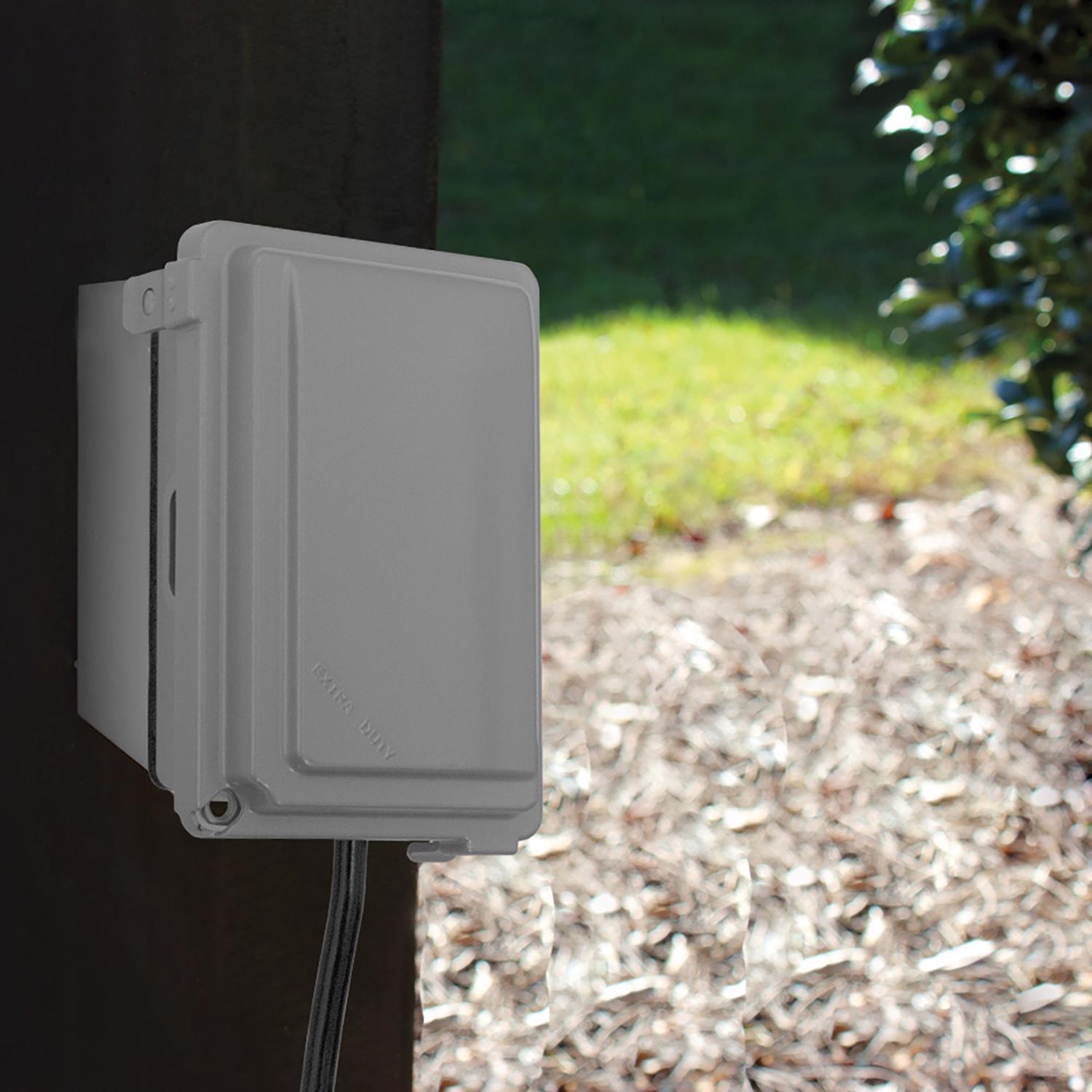 Sigma Engineered Solutions Rectangle Die-Cast Metal 1 gang 5.98 in. H X 4.02 in. W Weatherproof Cove