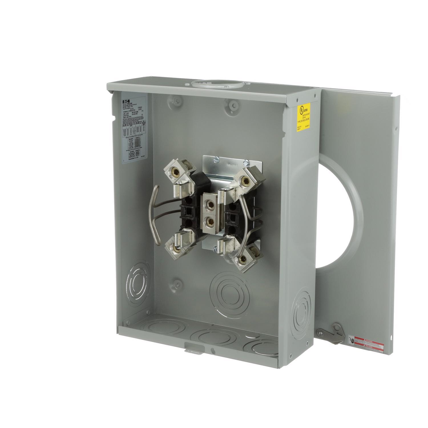 Eaton 200 amps Ringless Overhead/Underground Meter Socket