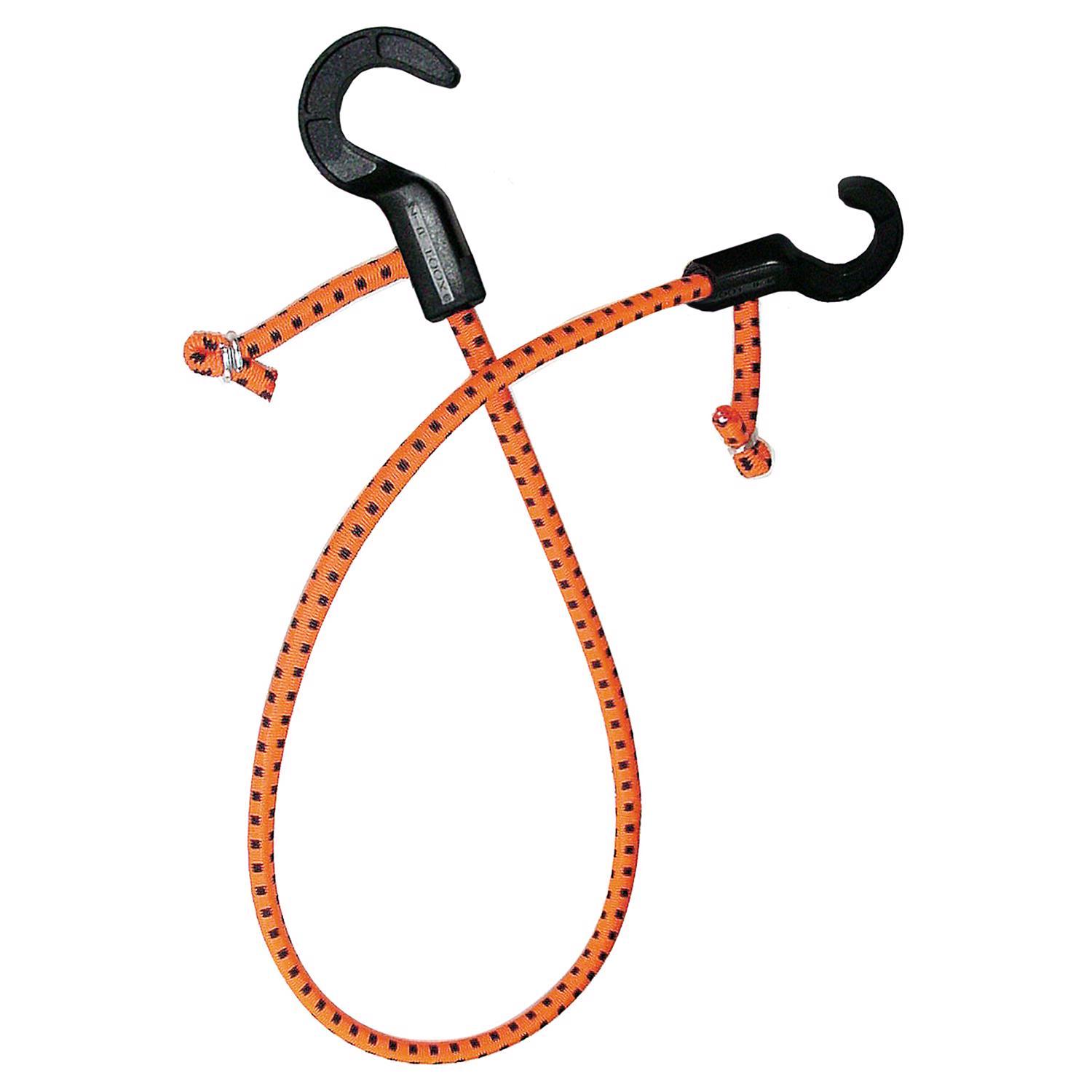 Keeper Orange Adjustable Bungee Cord 30 in. L X 0.315 in. 1 pk