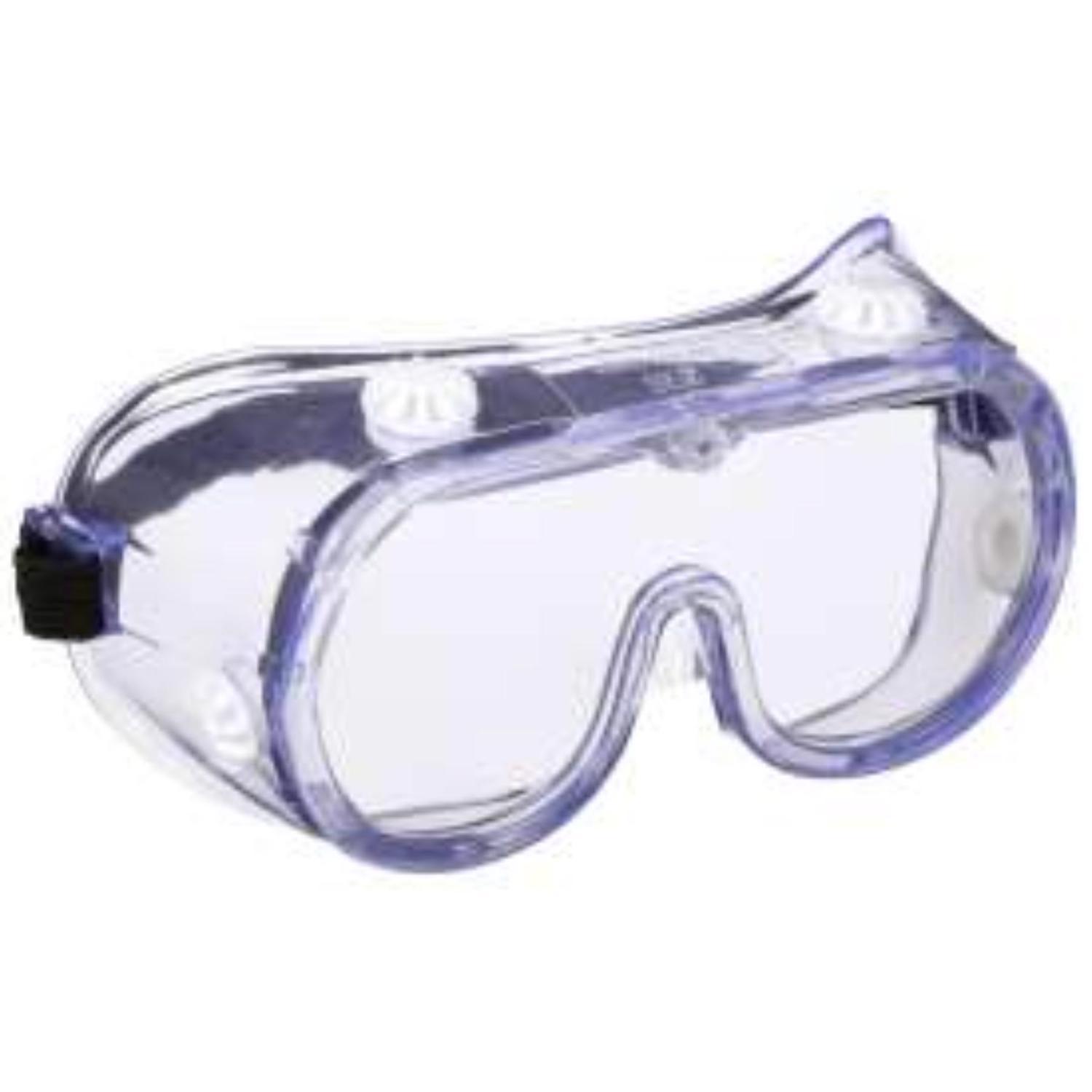 3M Chemical Splash Goggles Clear Lens Clear Frame 1 pc
