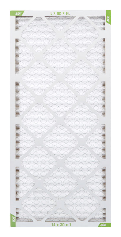 Ace 14 in. W X 30 in. H X 1 in. D Cotton 8 MERV Pleated Air Filter 1 pk