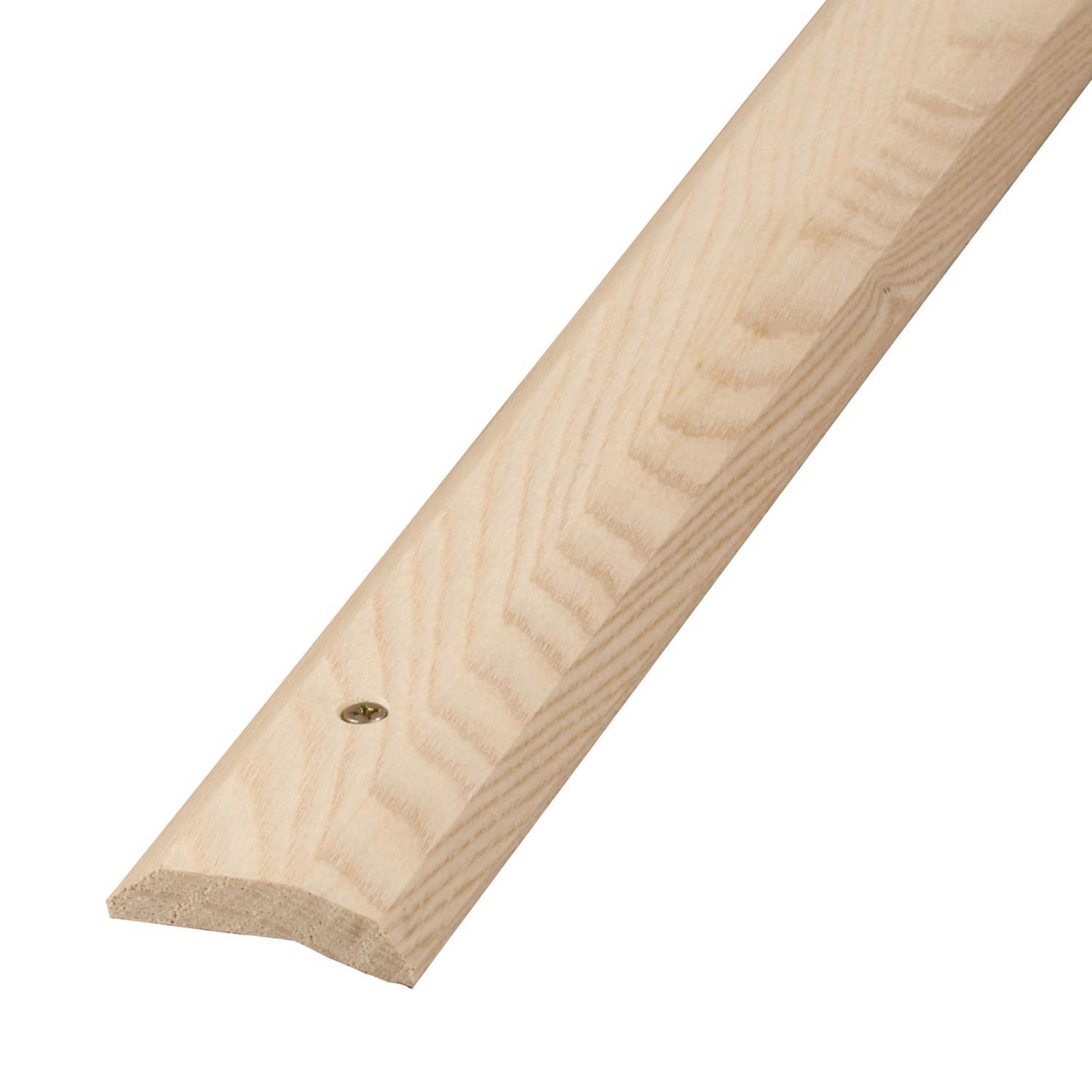 M-D Building Products.88 in. H X 2 in. W X 72 in. L Unfinished Unfinished Hardwood Carpet Trim