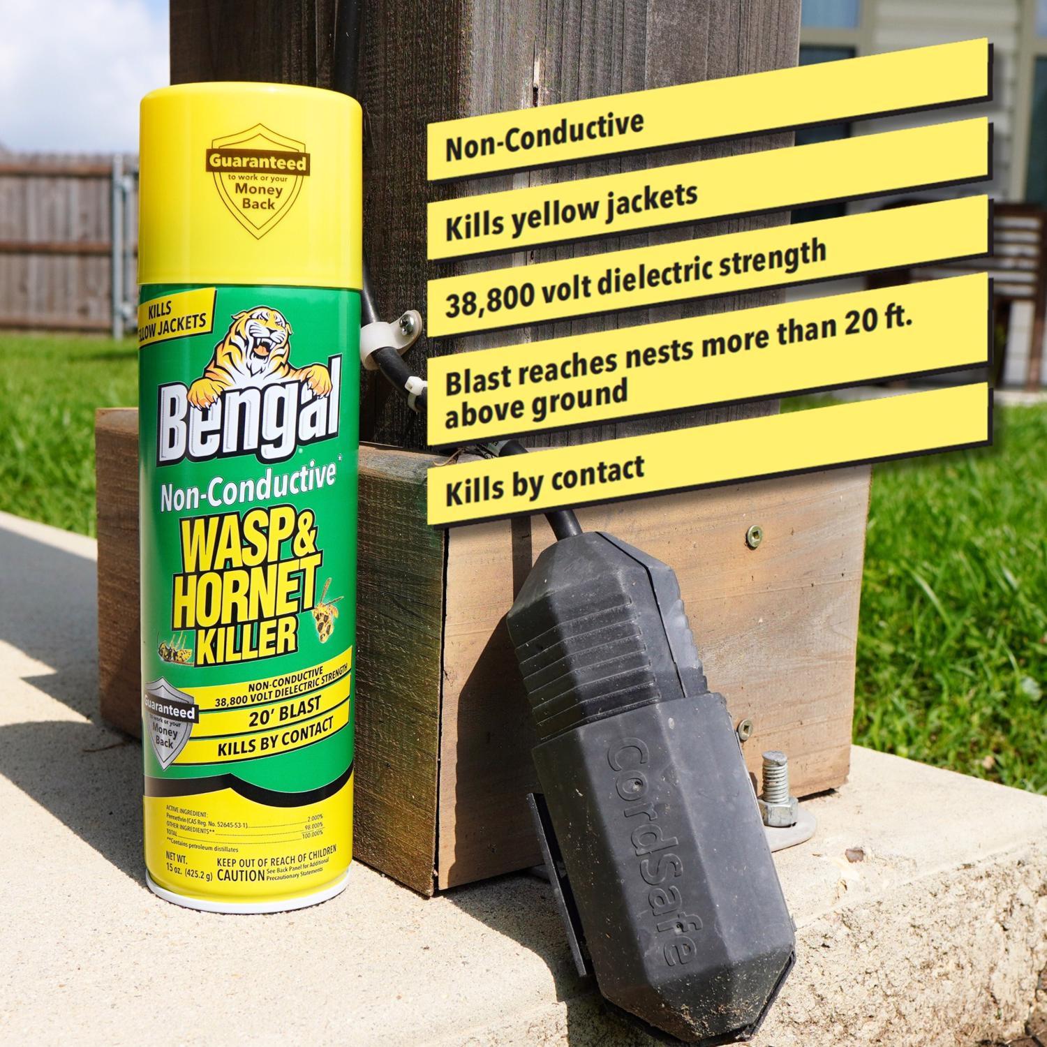 Bengal Non-Conductive Wasp and Hornet Killer Aerosol 15 oz