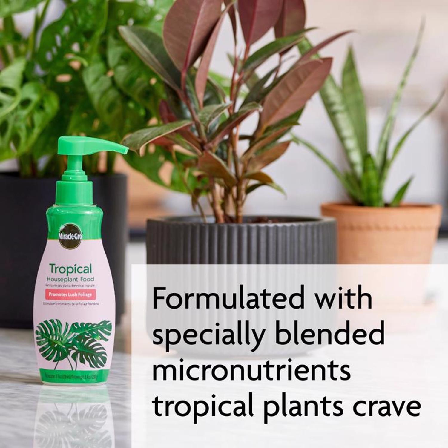 Miracle-Gro Tropical Liquid Plant Food 8 oz