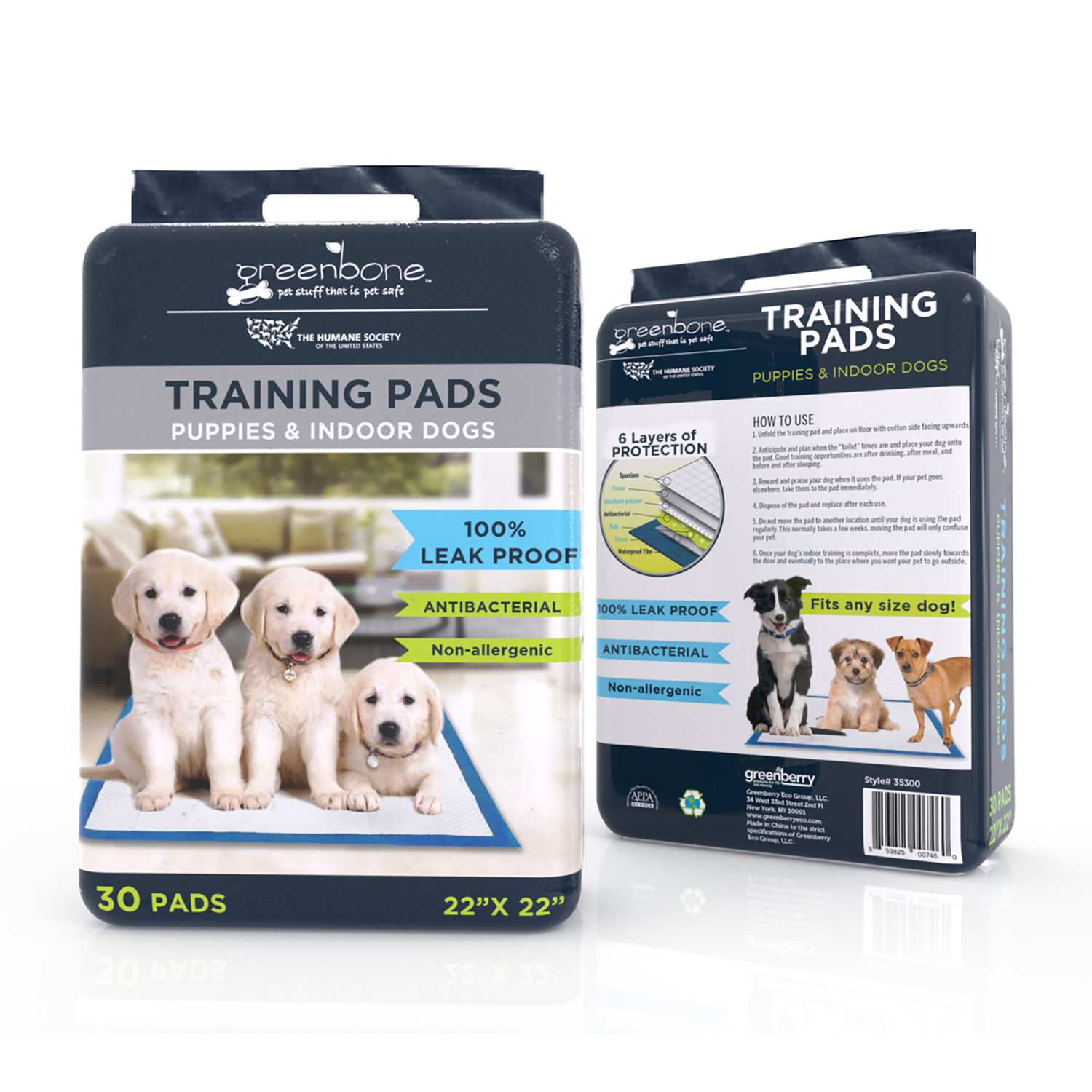 Four Paws Pee-Pee Polymer Training Pads 30 pk
