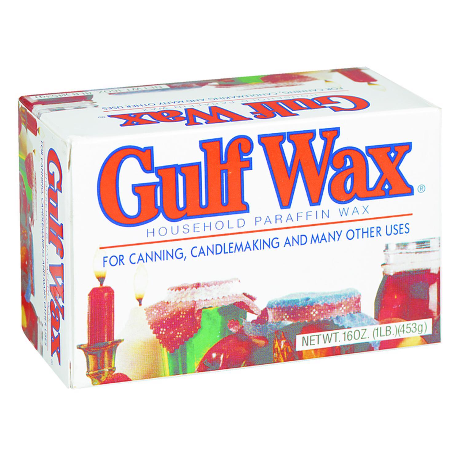 Gulfwax Wide Mouth Paraffin Wax 16 oz 1 pk