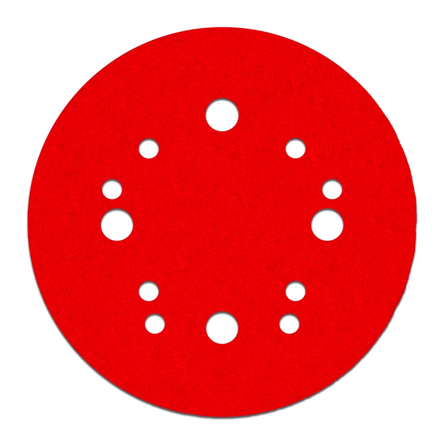 Diablo 5 in. Ceramic Blend Hook and Lock Sanding Disc 180 Grit Very Fine 15 pk