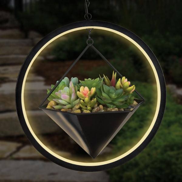 Regal Art & Gift Solar Lantern - Hexagon