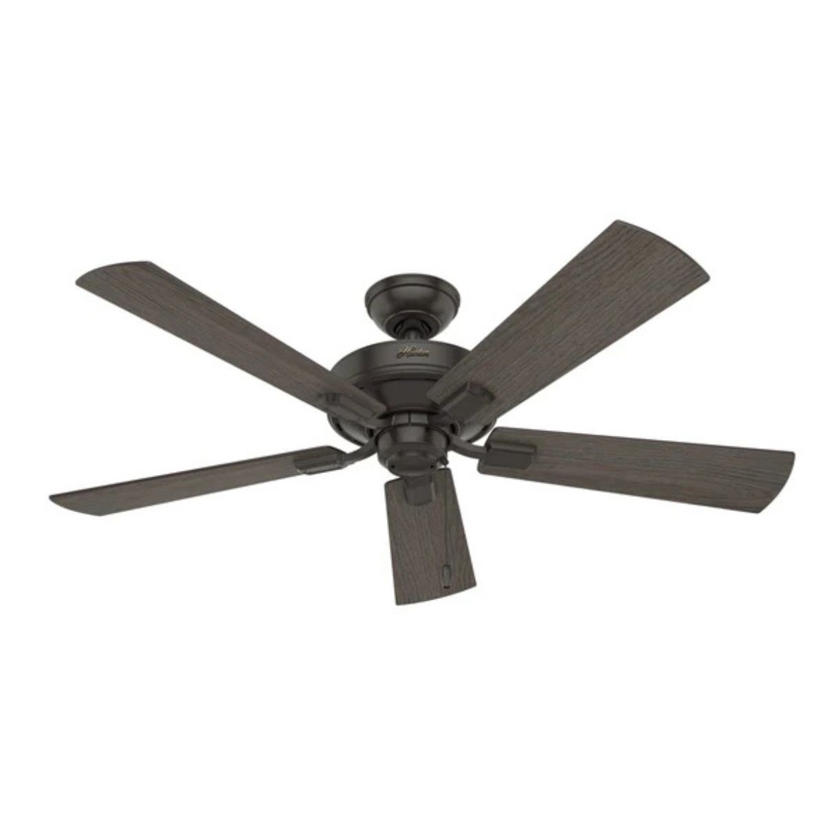 Hunter Crestfield 52 in. Bronze with 3 LED Indoor Ceiling Fan