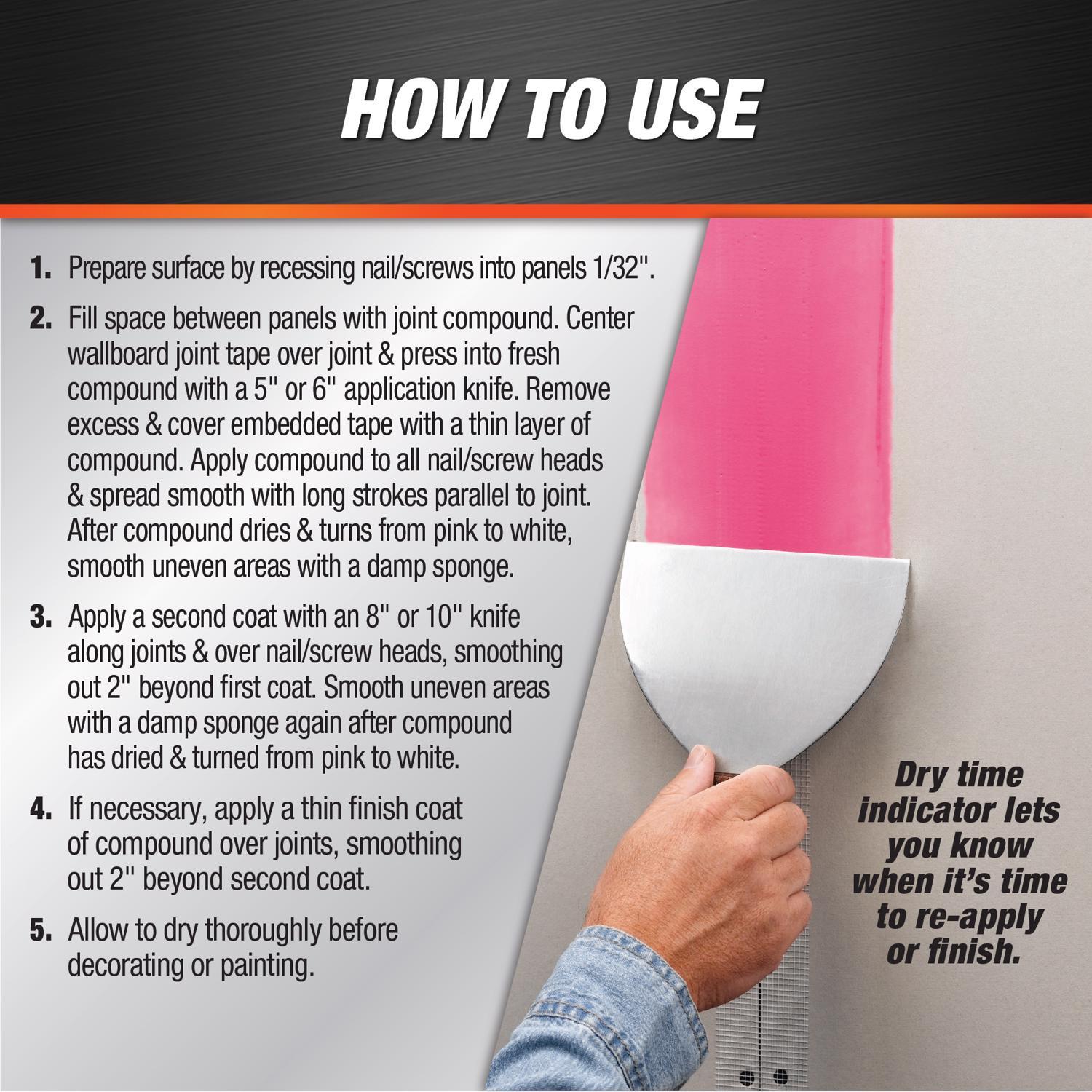 DAP DryDex Pink All Purpose Dust Control Joint Compound 32 oz