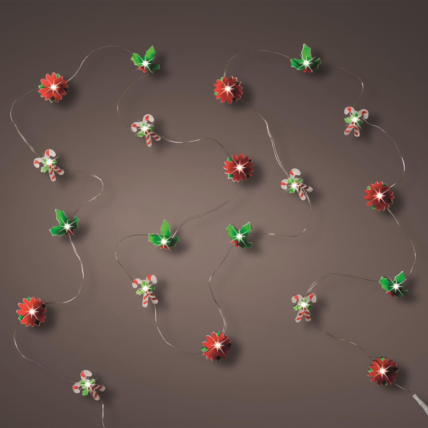 Celebrations LED Micro Dot/Fairy Clear/Warm White 20 ct Novelty Christmas Lights 6.2 ft.