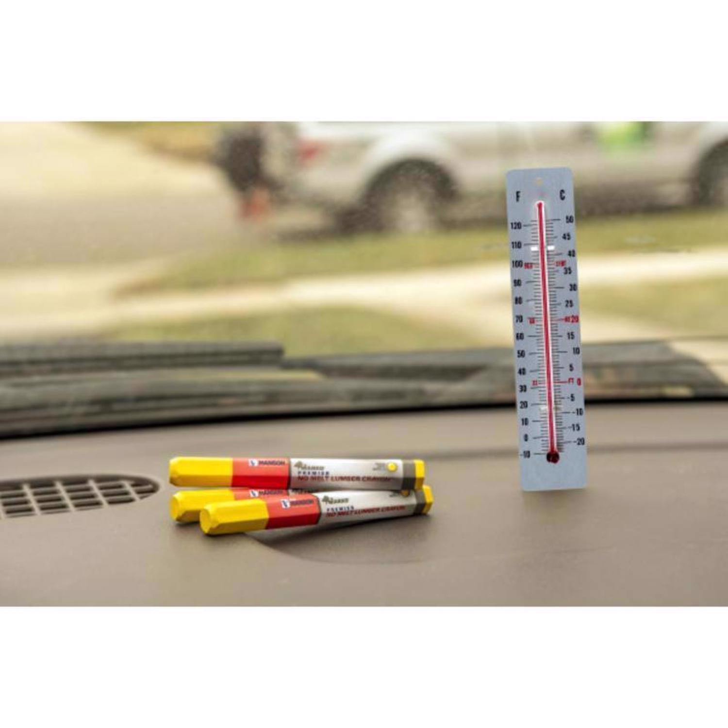 C.H. Hanson Premier No Melt 4.5 in. L Lumber Crayon Yellow 1 pc