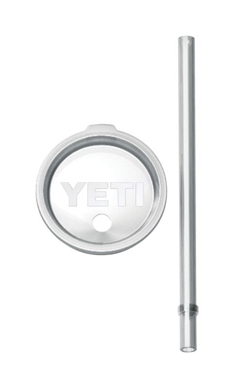 YETI Rambler 20 Clear BPA Free Tumbler Lid and Straw