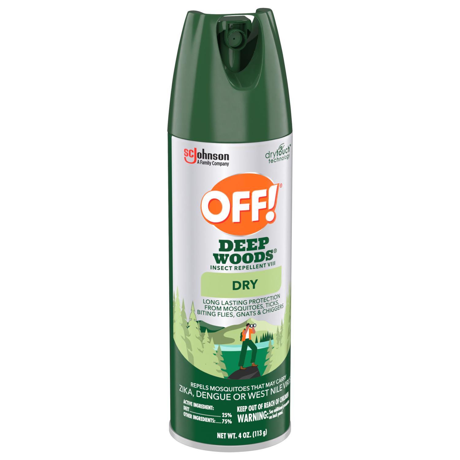 OFF! Deep Woods Insect Repellent Liquid For Flies 4 oz