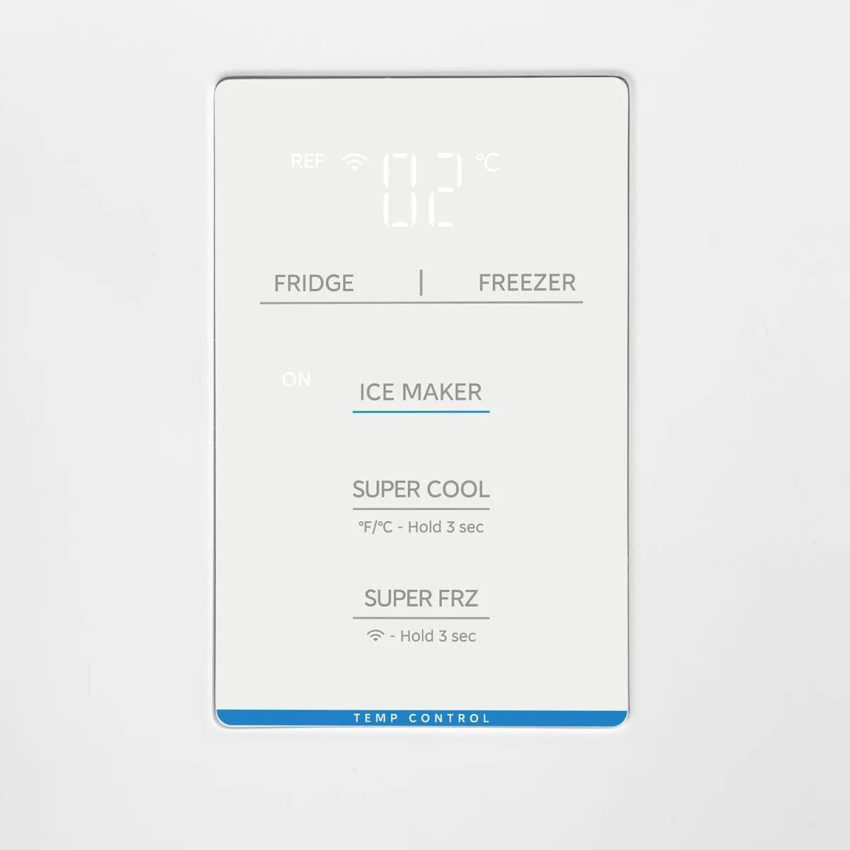 Midea 33 in. Counter-Depth Bottom-Freezer Smart Refrigerator with 23 cu. ft.