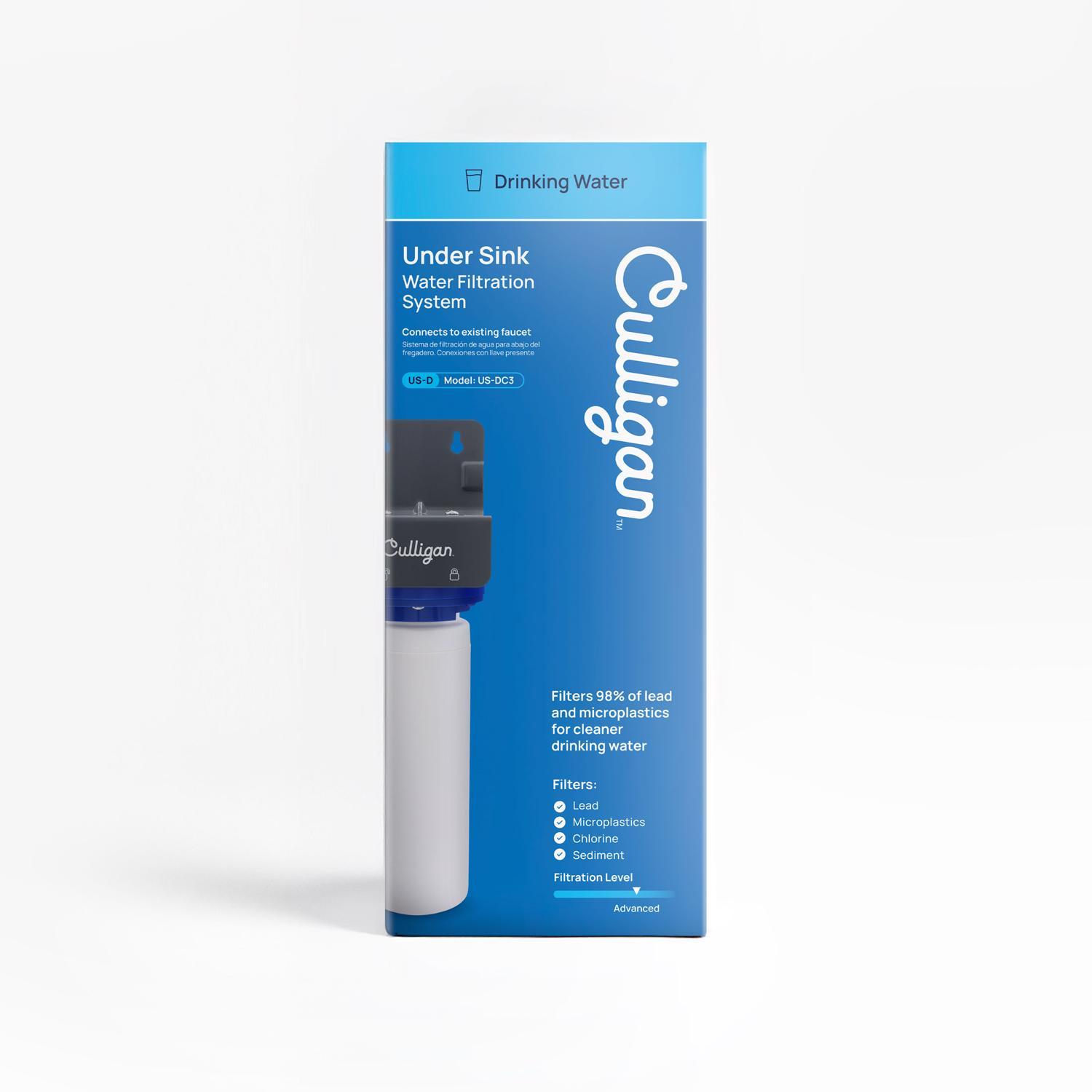 Culligan Direct Connect Under Sink Water Filtration System For Culligan