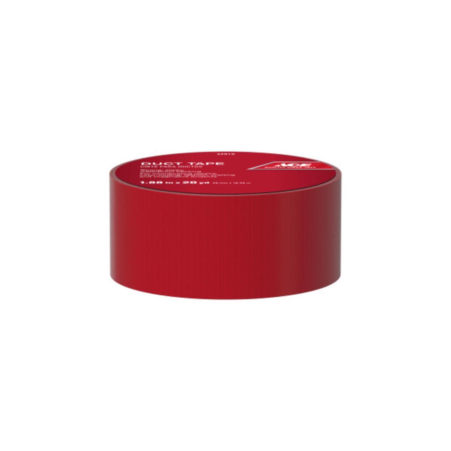 Ace 1.88 in. W X 20 yd L Red Solid Duct Tape