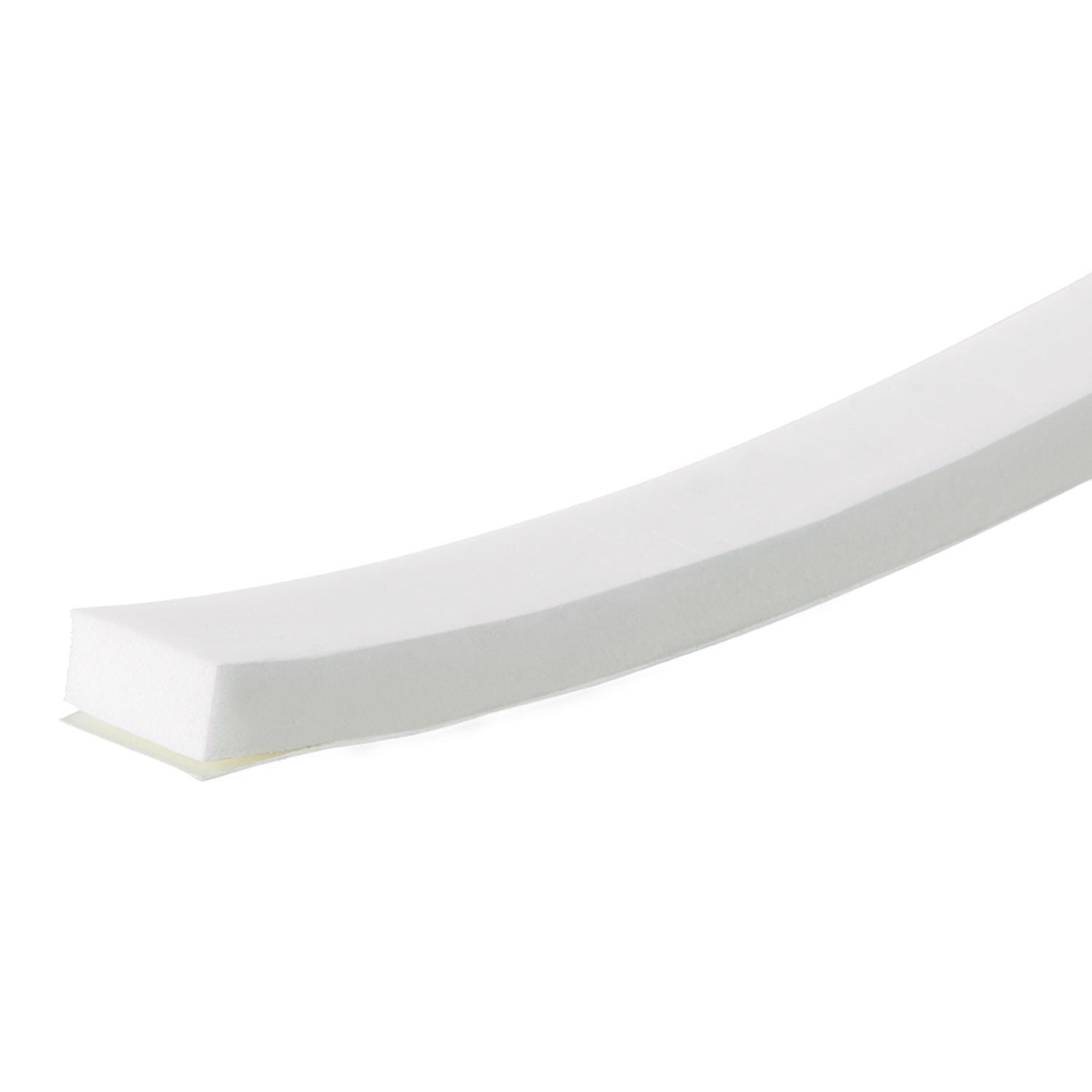 M-D White Foam Weather Stripping Tape For Doors and Windows 17 ft. L X 0.25 in.