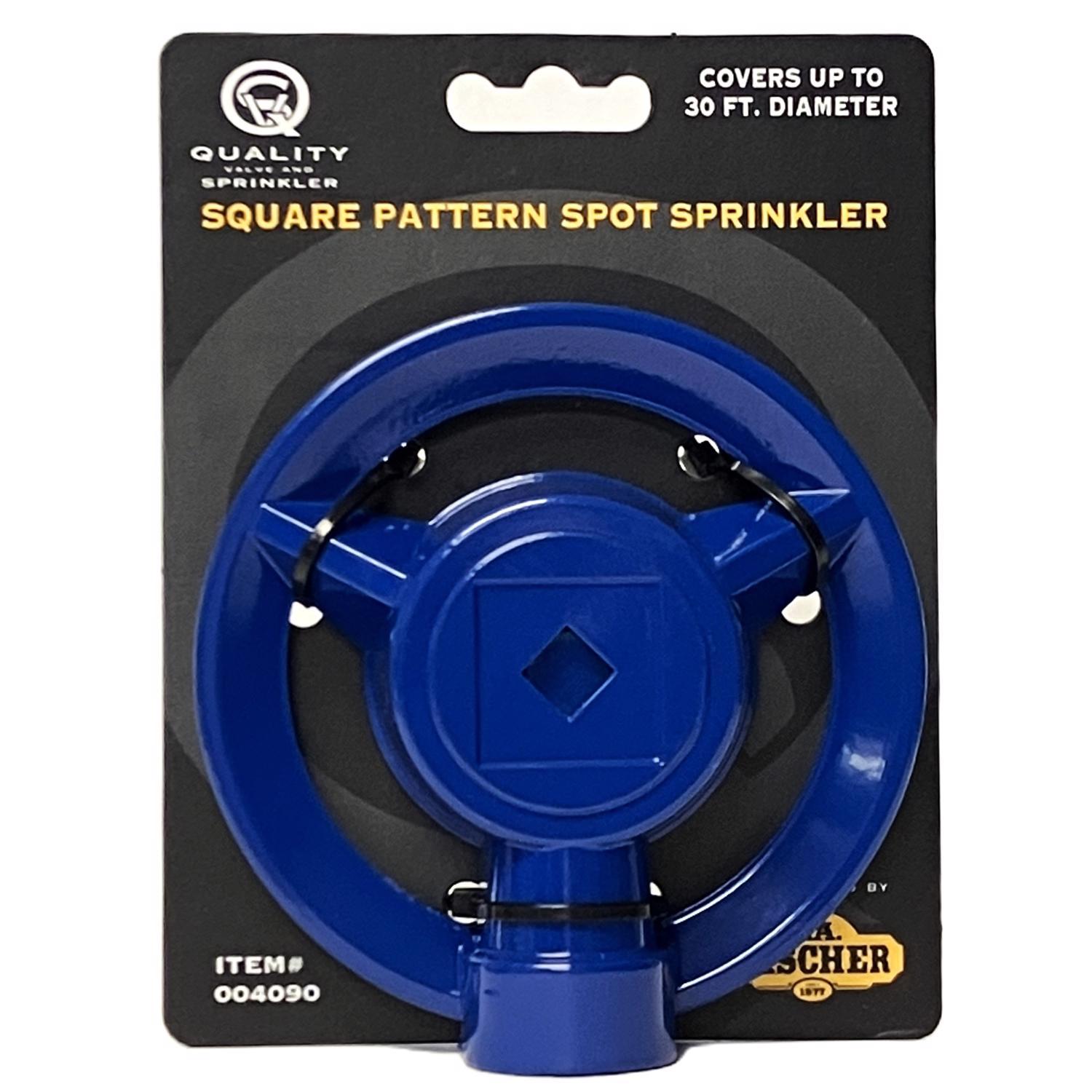 Quality Valve and Sprinkler Zinc Ring Base Spot Sprinkler 900 sq ft 1 pk