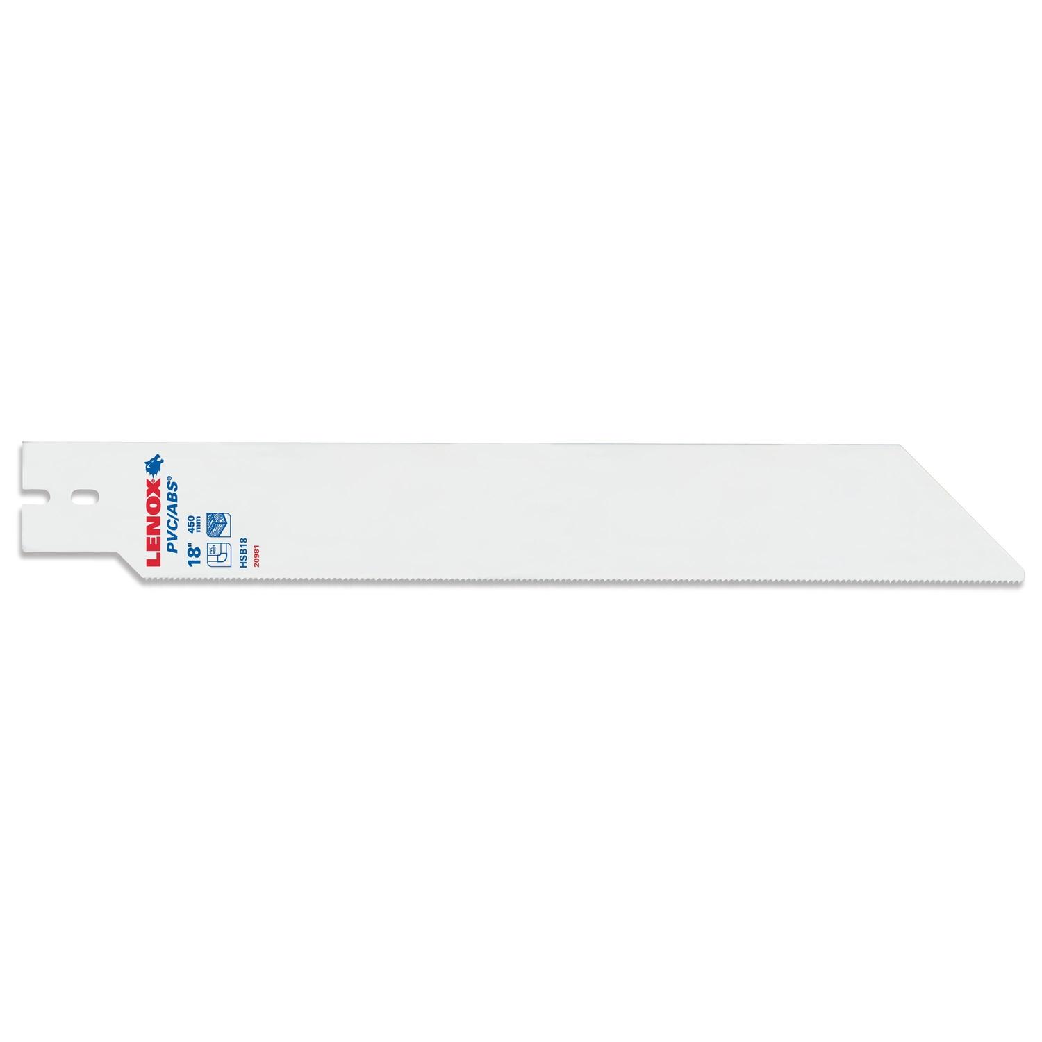 LENOX 18 in. L X 2.5 in. W Bi-Metal Classic Hand Saw Blade 1 pk