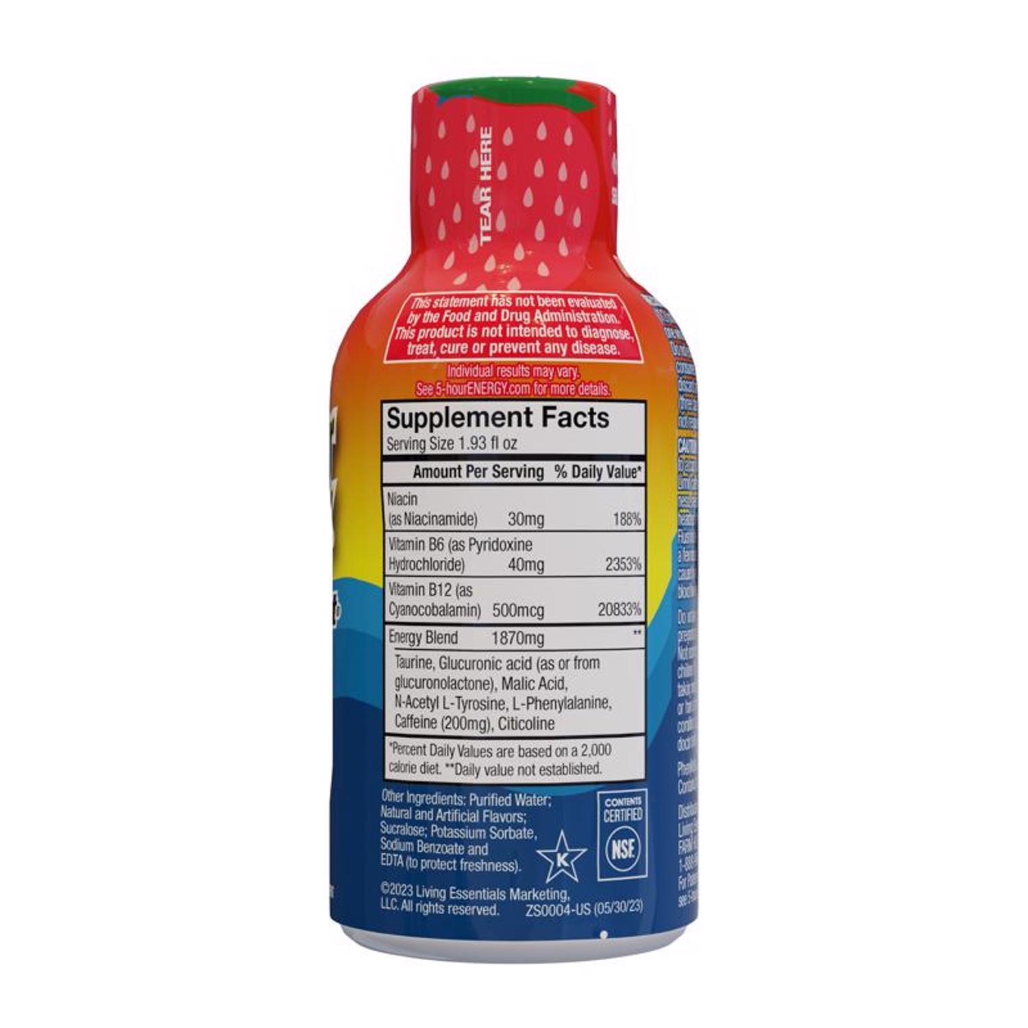 5-hour Energy RegularStrength Sugar Free Berry Energy Shot 1.93 fl. oz.