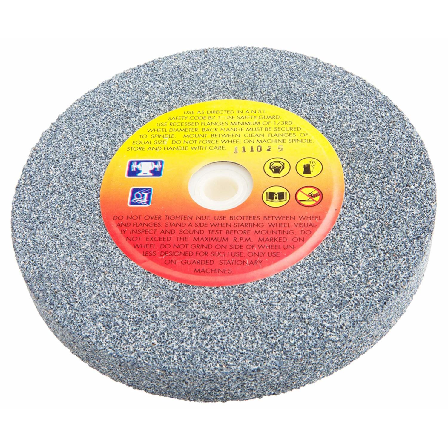 Forney 6 in. D X 1 in. in. X 3/4 in. thick Bench Grinding Wheel 1 pc
