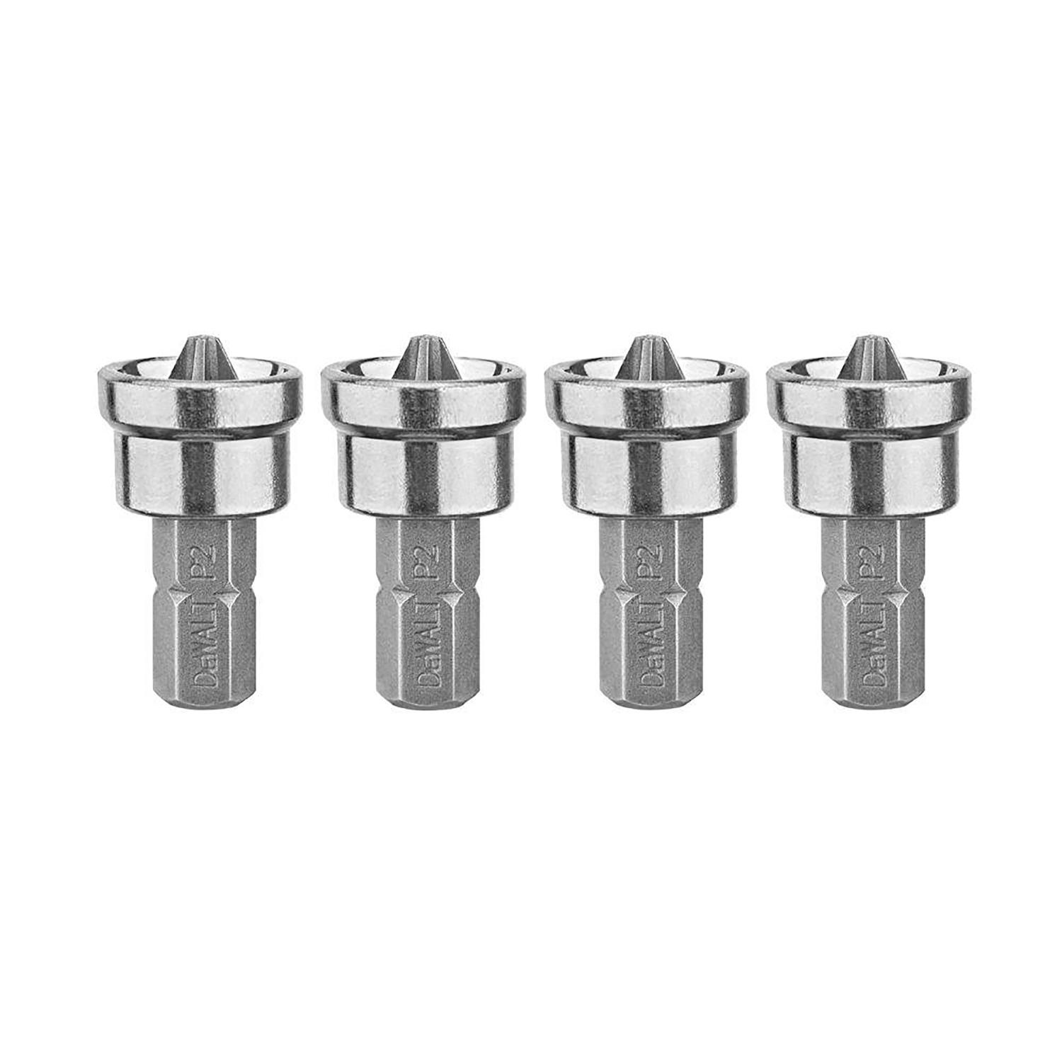 DEWALT Phillips Drywall Screw Setter S2 Tool Steel 4 pc