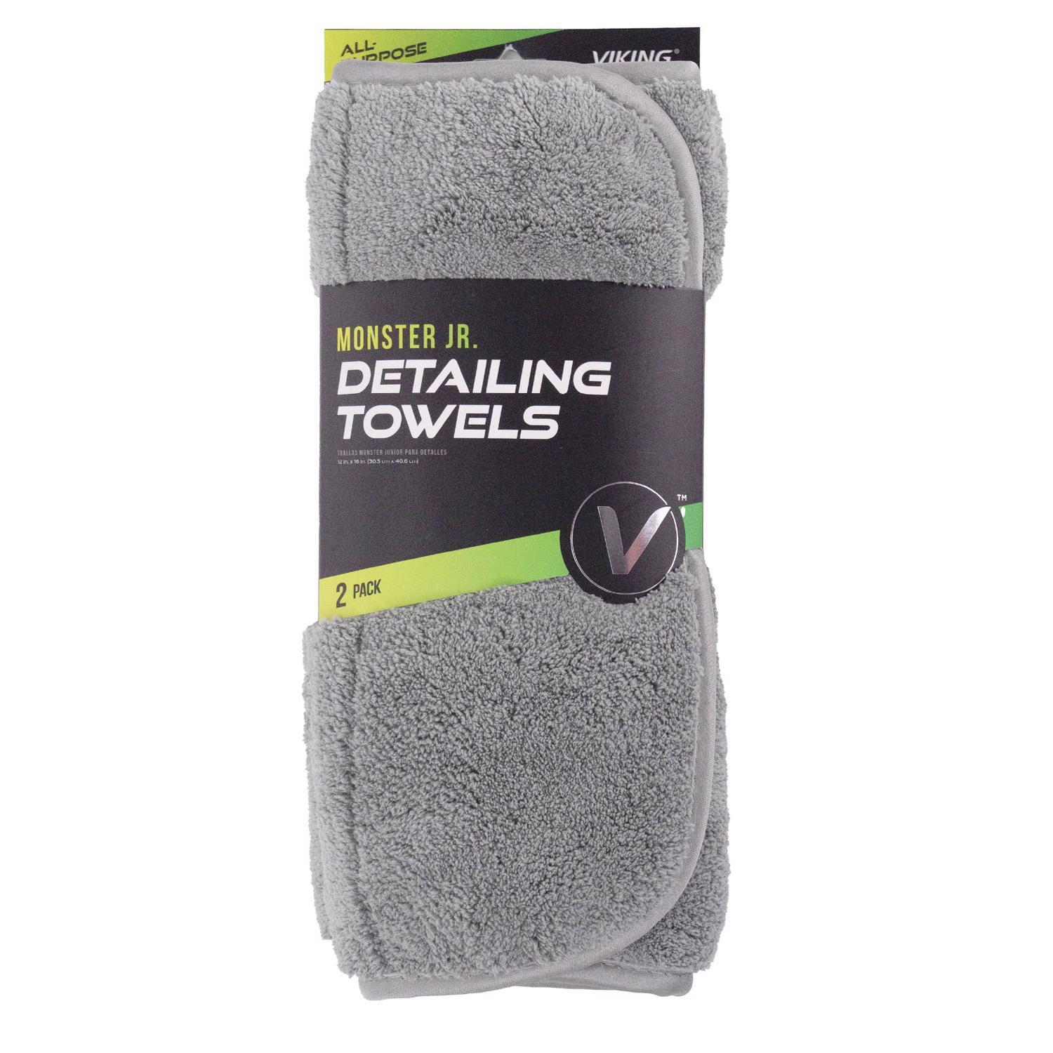 Viking 16 in. L X 12 in. W Microfiber Towel 2 pk